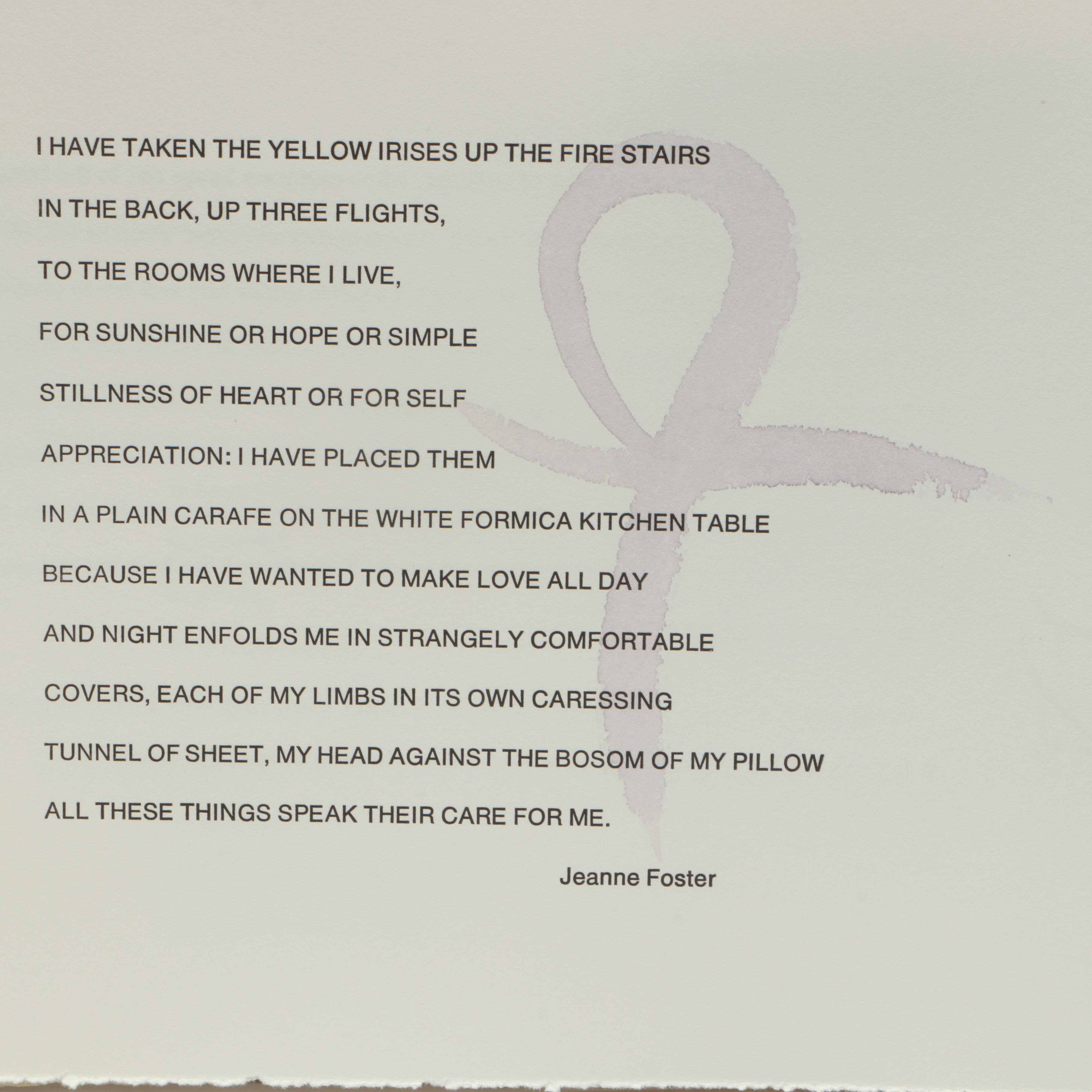 Signed Limited Edition "Completing the Circle" by Philomena Robinson, 1996