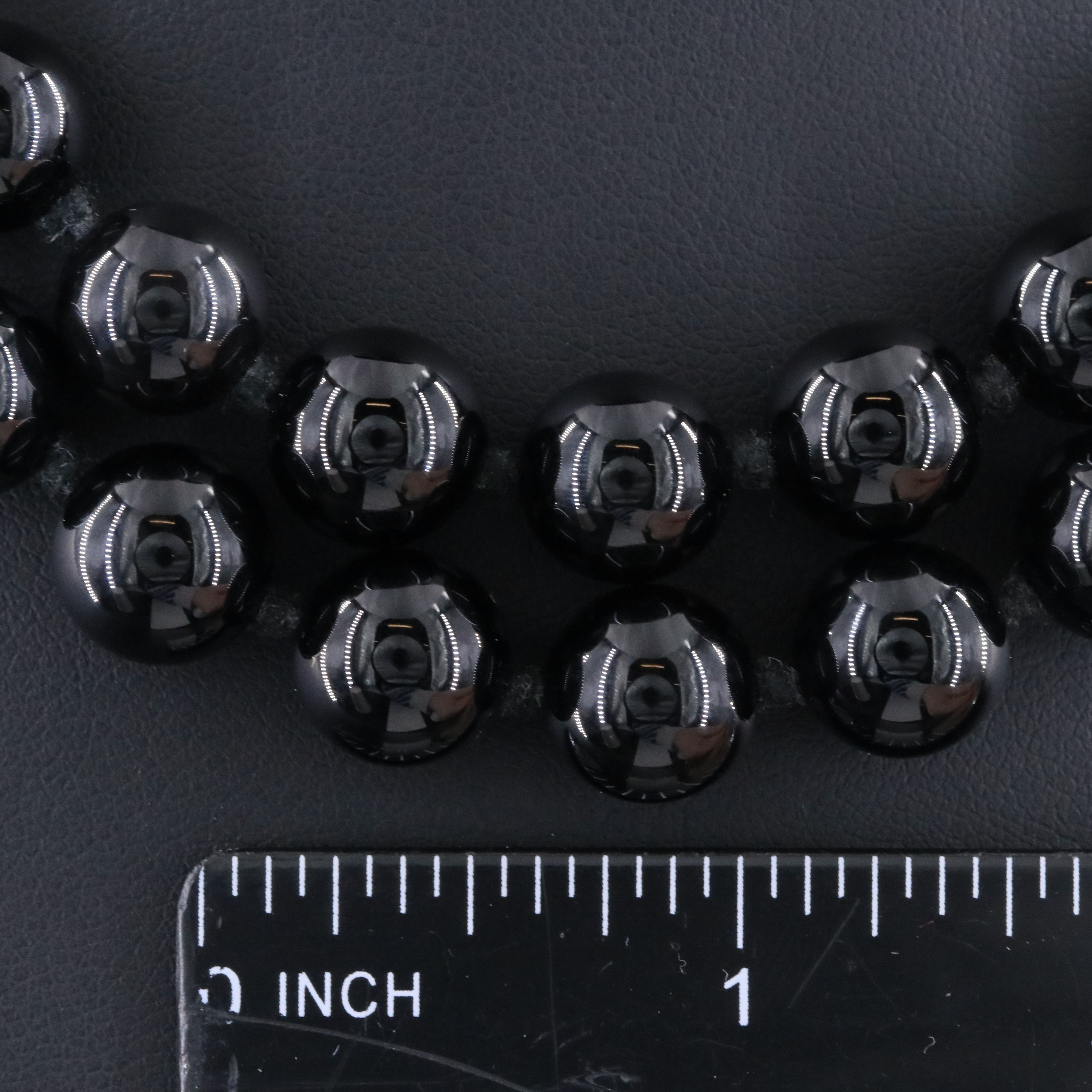 Endless Black Onyx Bead Necklace