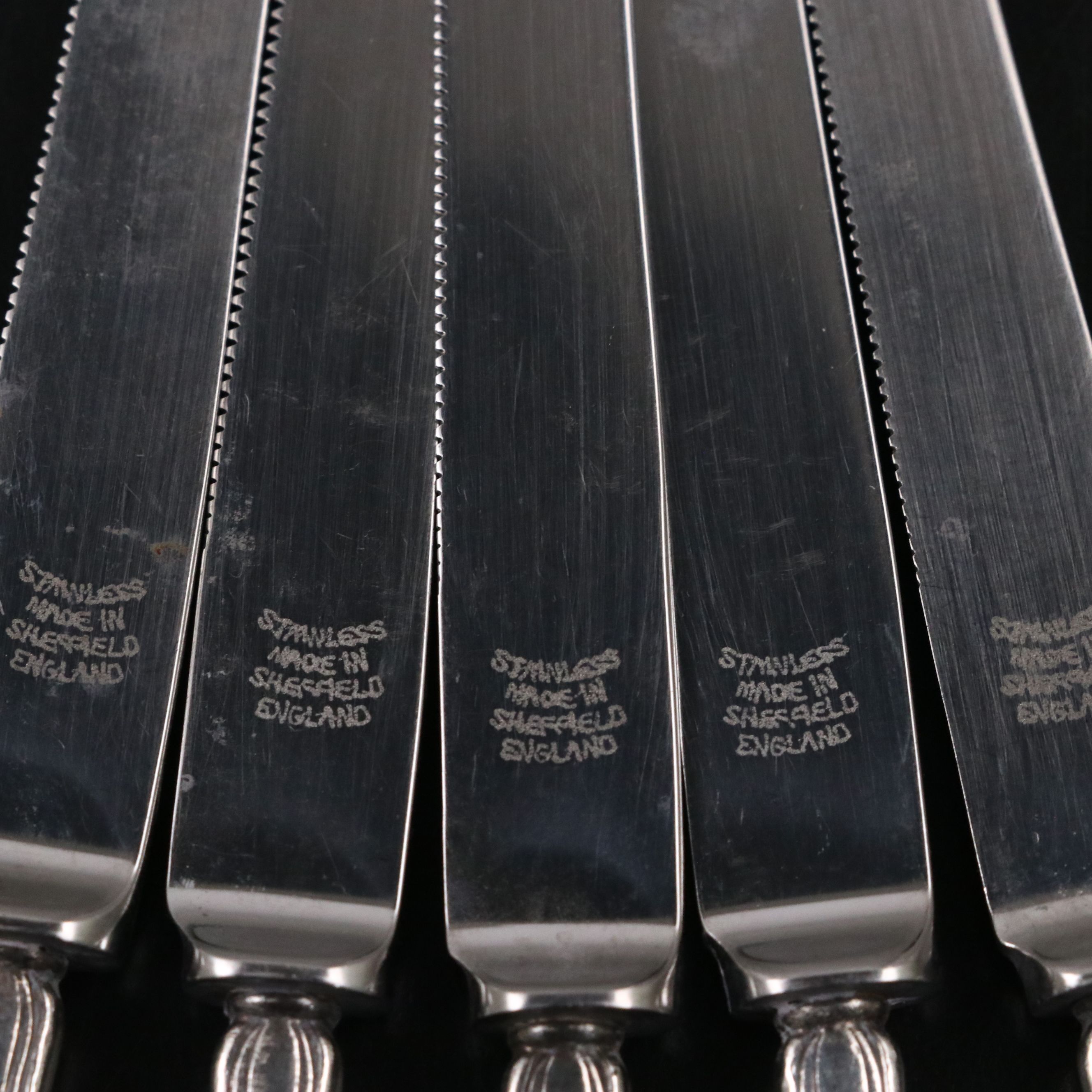 Victorian Bailey & Co. Sterling Butter Knife with More Silver Table Utensils