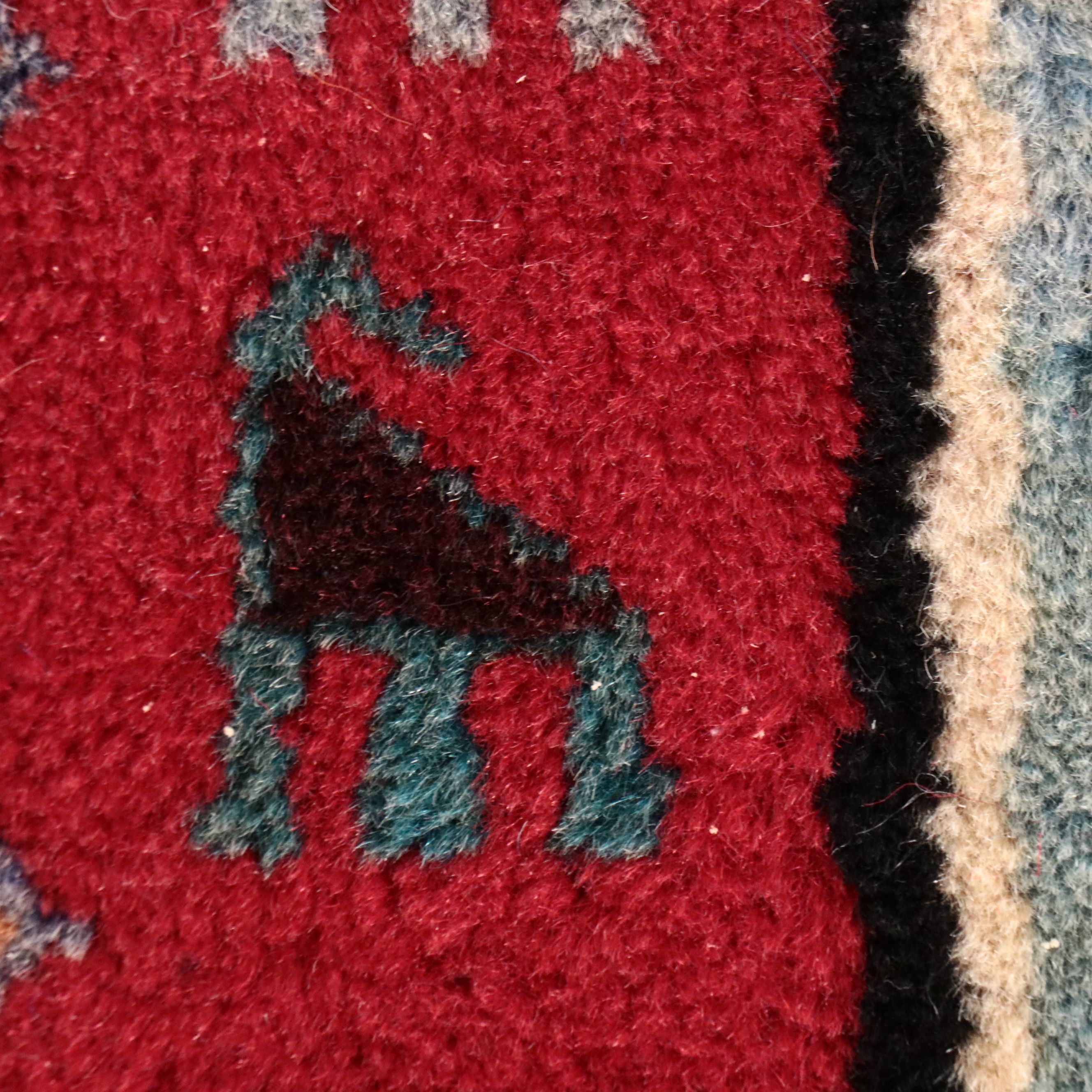 4'3 x 6'4 Hand-Knotted Persian Viss Area Rug