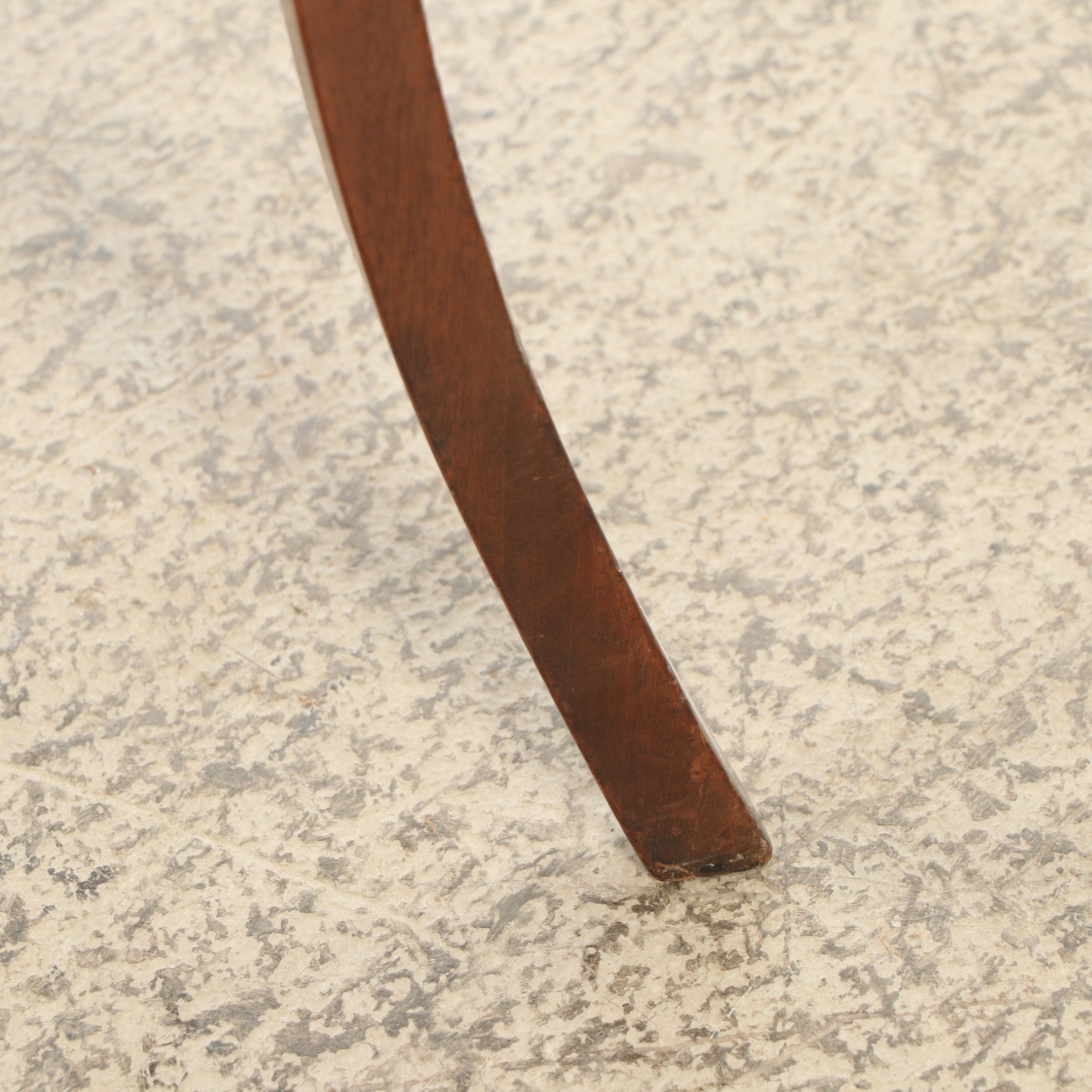 Georgian Mahogany Corner Washstand, Late 18th to Mid-19th Century
