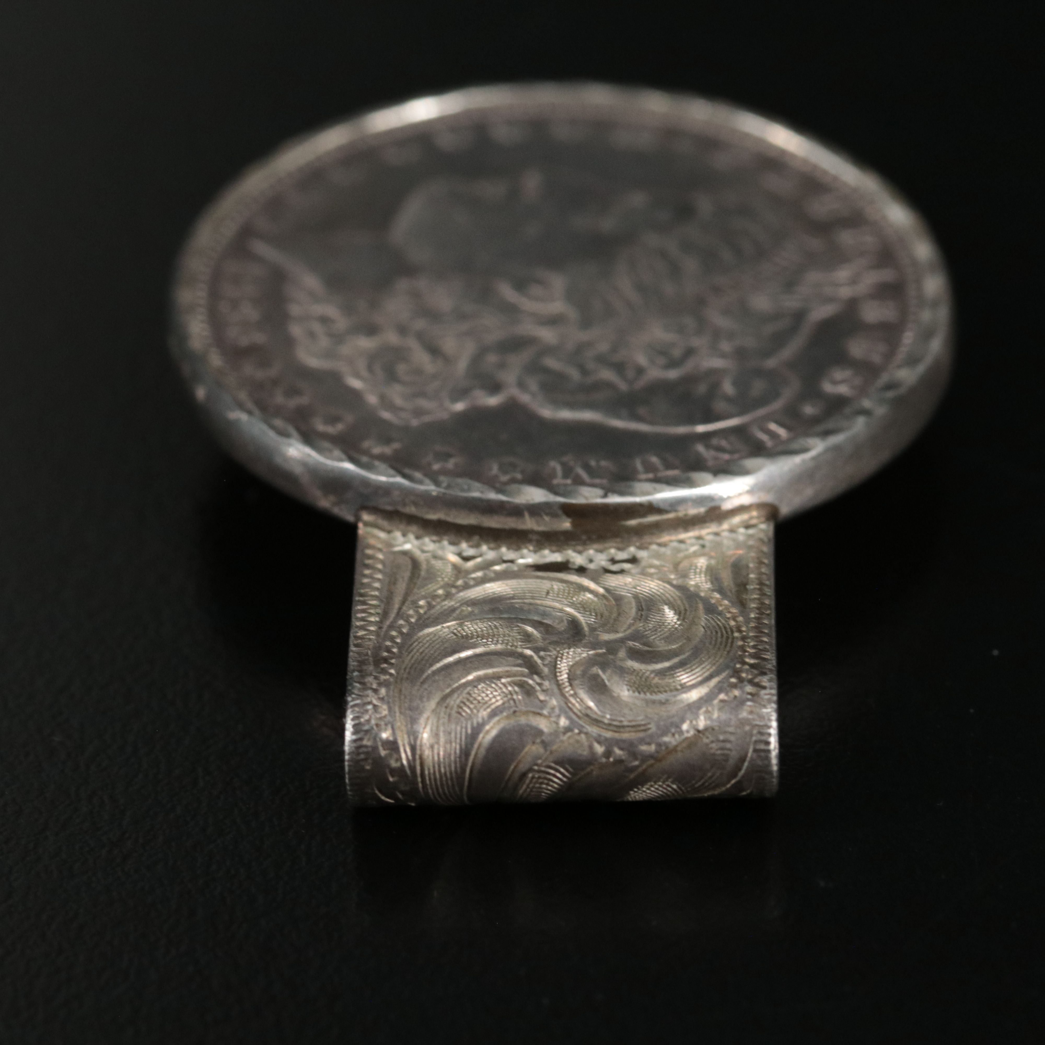 1886 Morgan Silver Dollar Money Clip