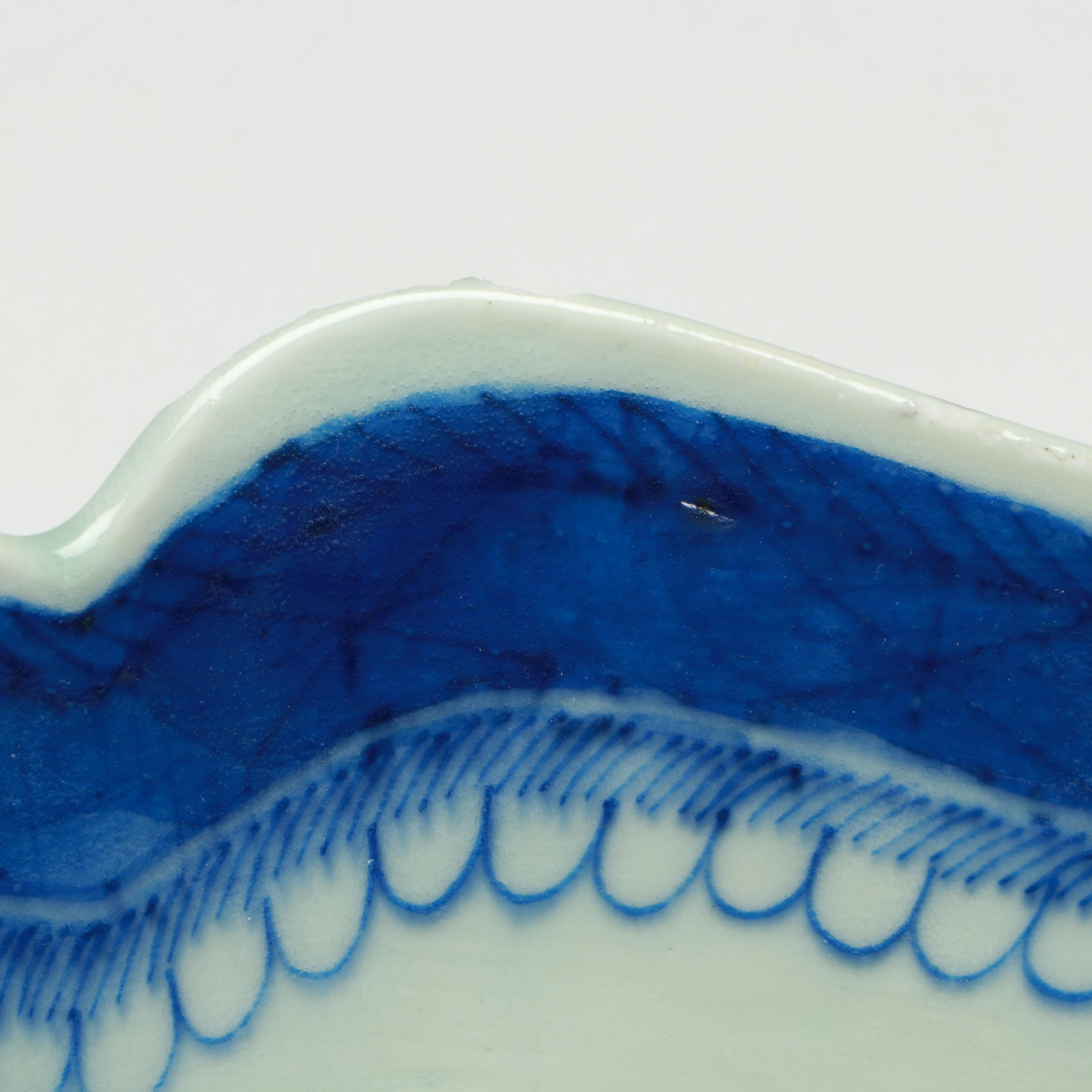 Chinese Export "Flower Basket" Octagonal Platter and Other Service Pieces