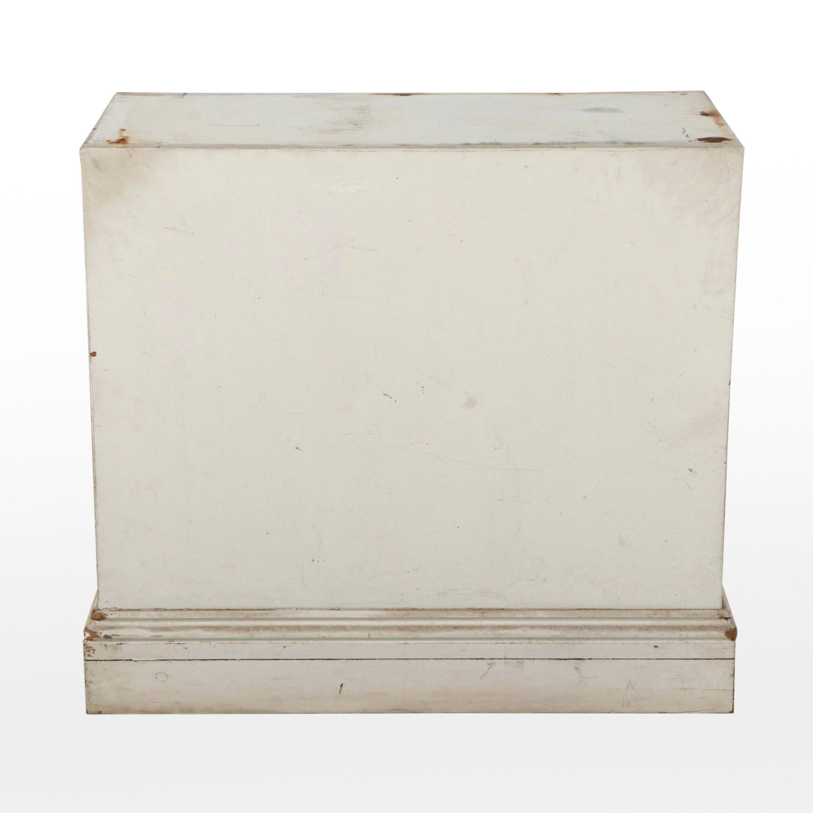 Jules Jourdain Painted Plaster Sculpture of Seated Woman, 19th Century