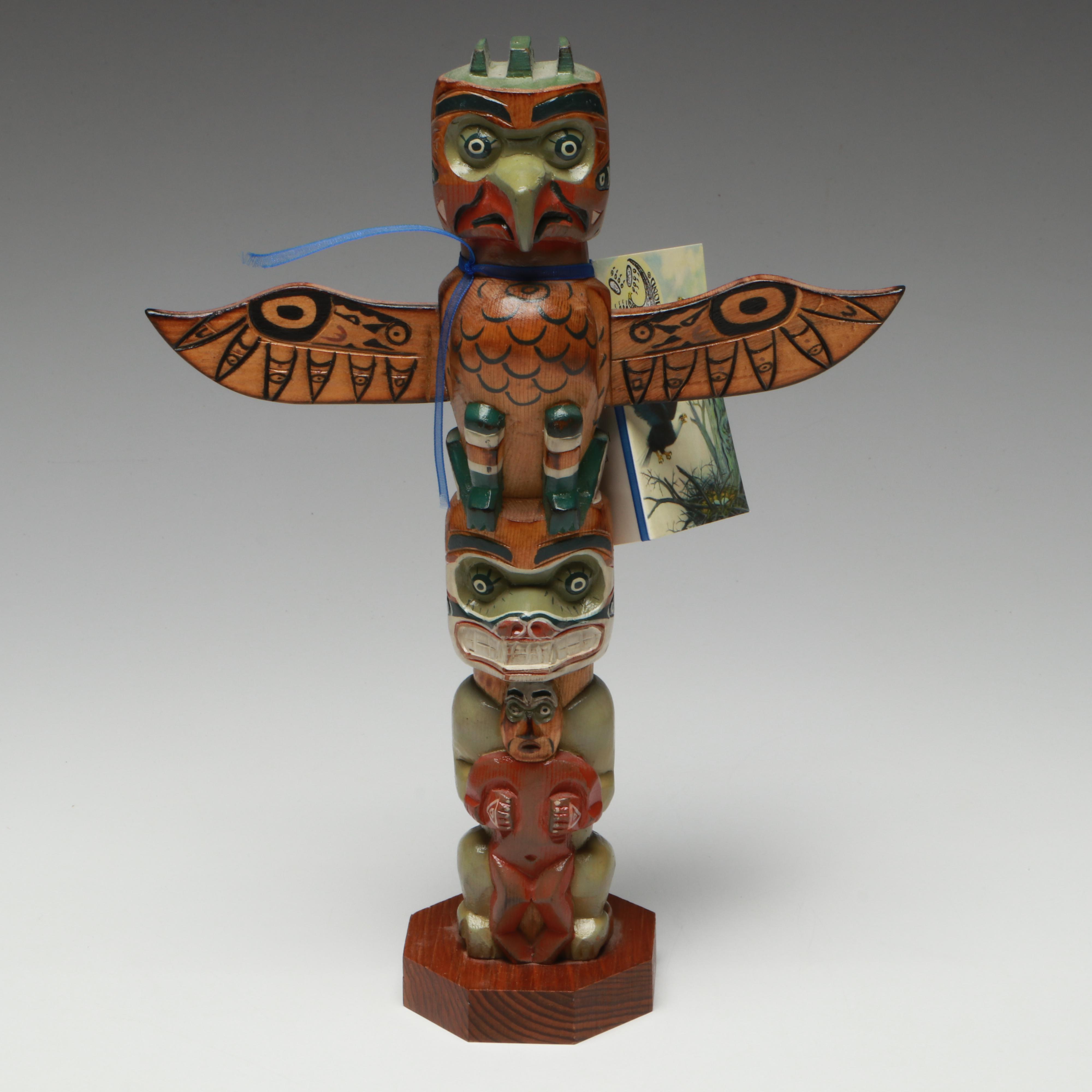 Alaska Black Diamond "Bear Mother" Totem