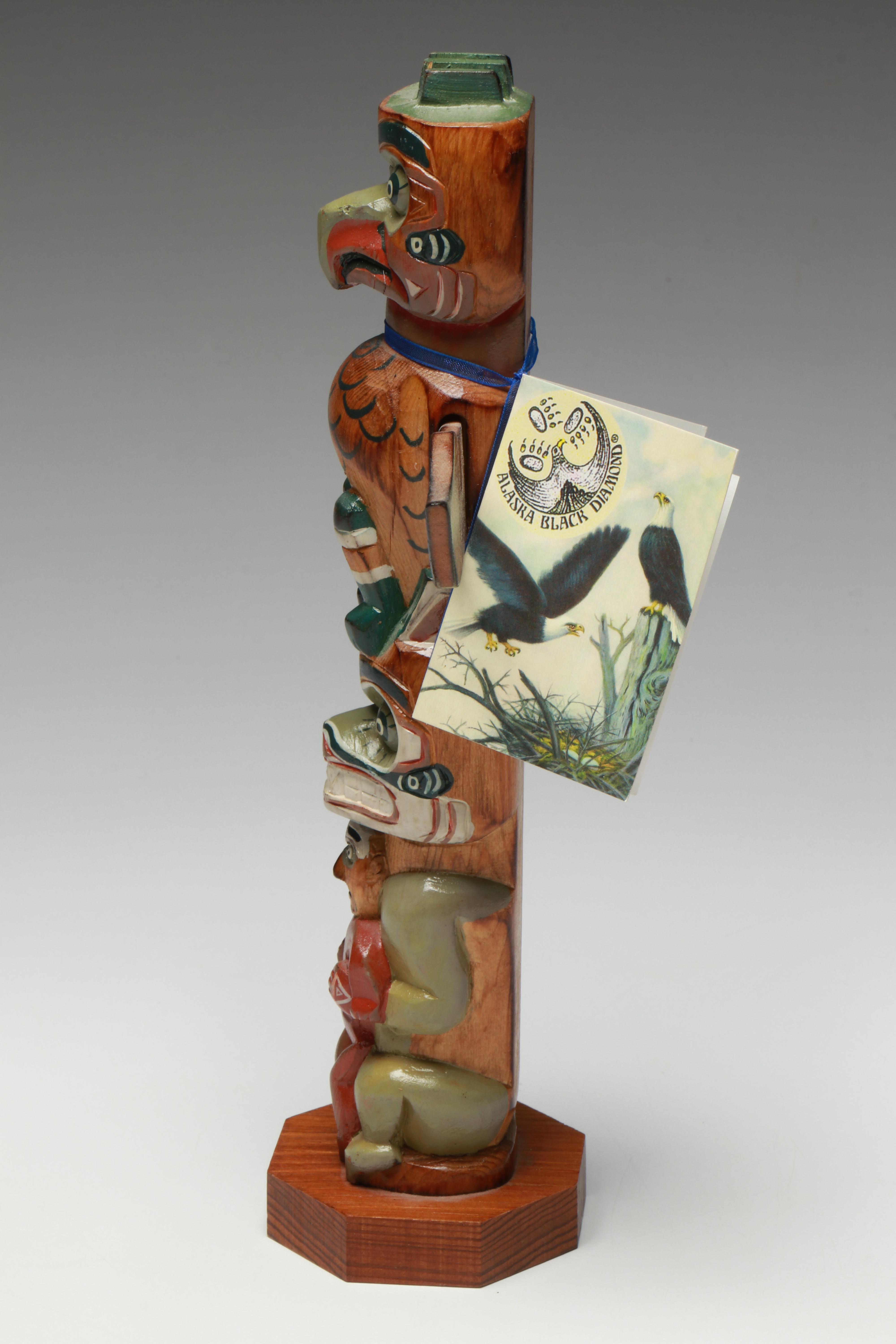 Alaska Black Diamond "Bear Mother" Totem