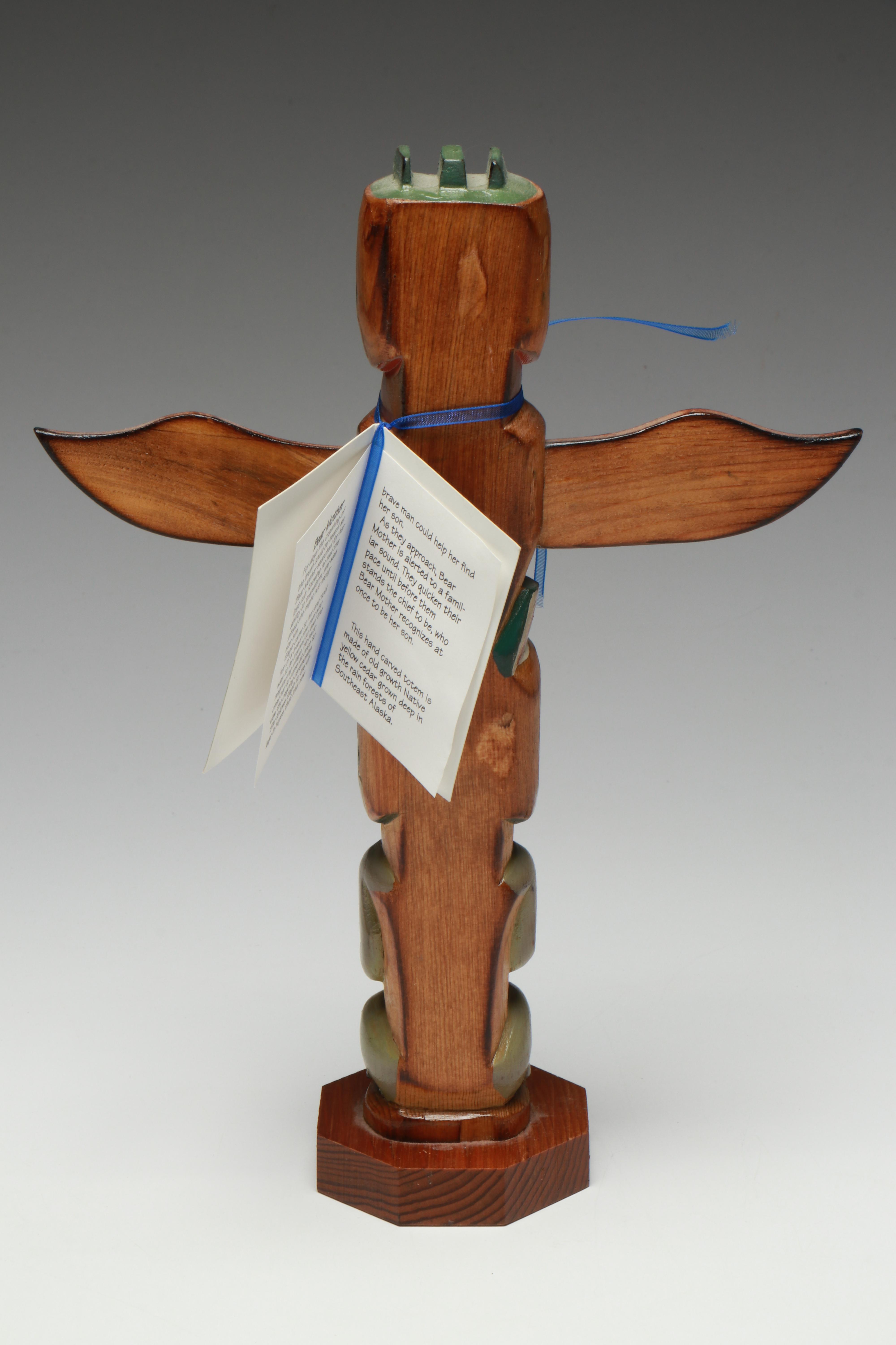 Alaska Black Diamond "Bear Mother" Totem