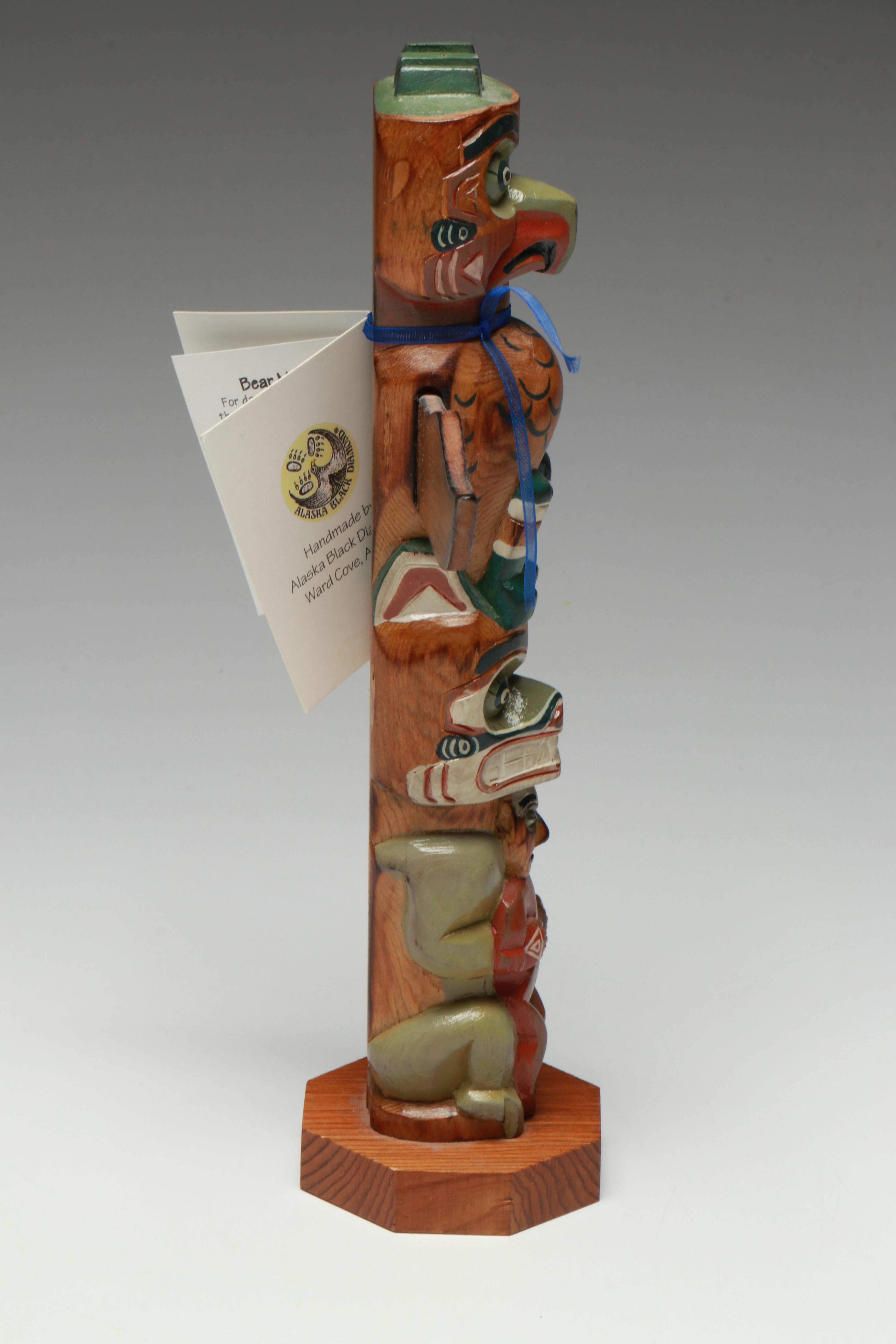 Alaska Black Diamond "Bear Mother" Totem