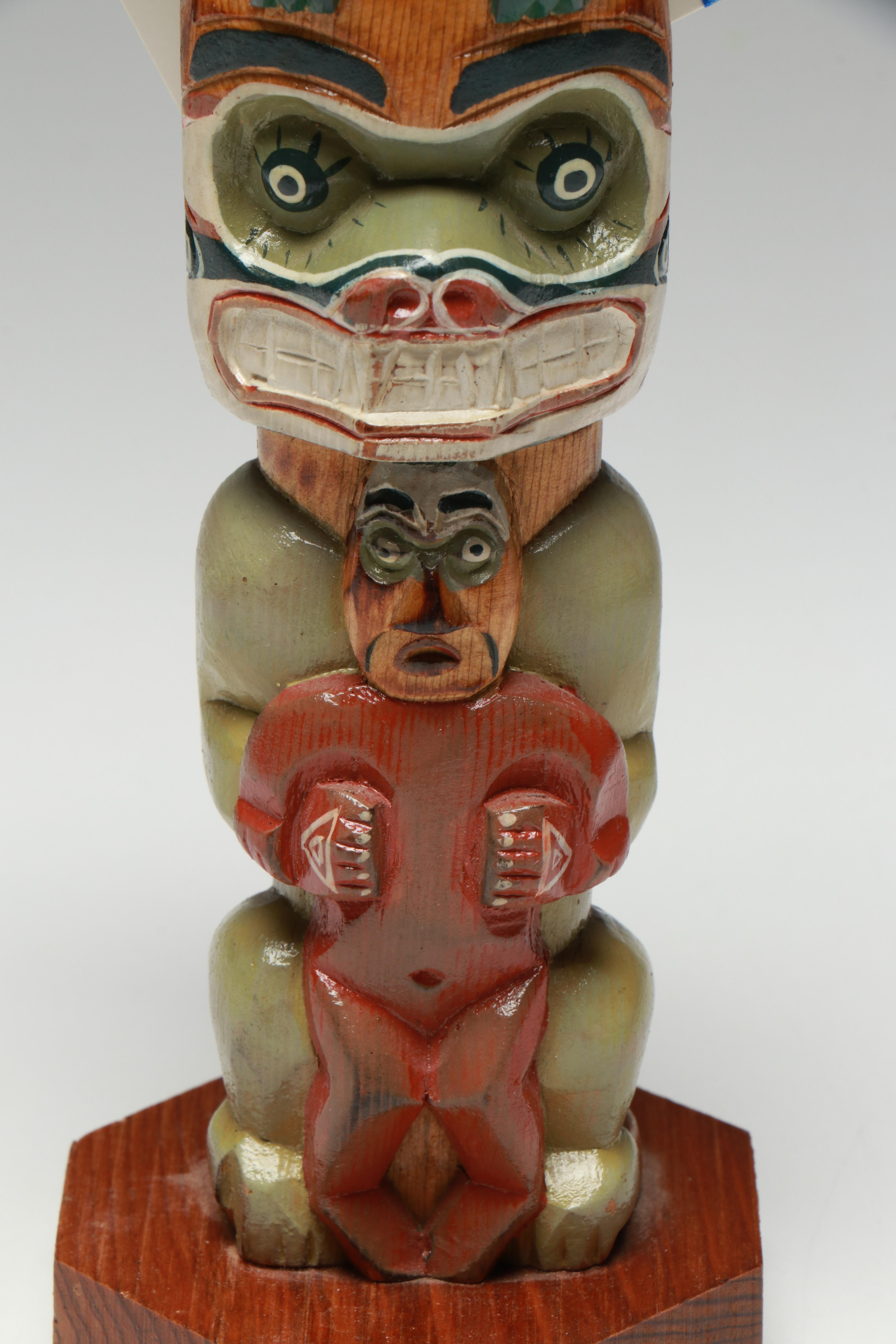Alaska Black Diamond "Bear Mother" Totem