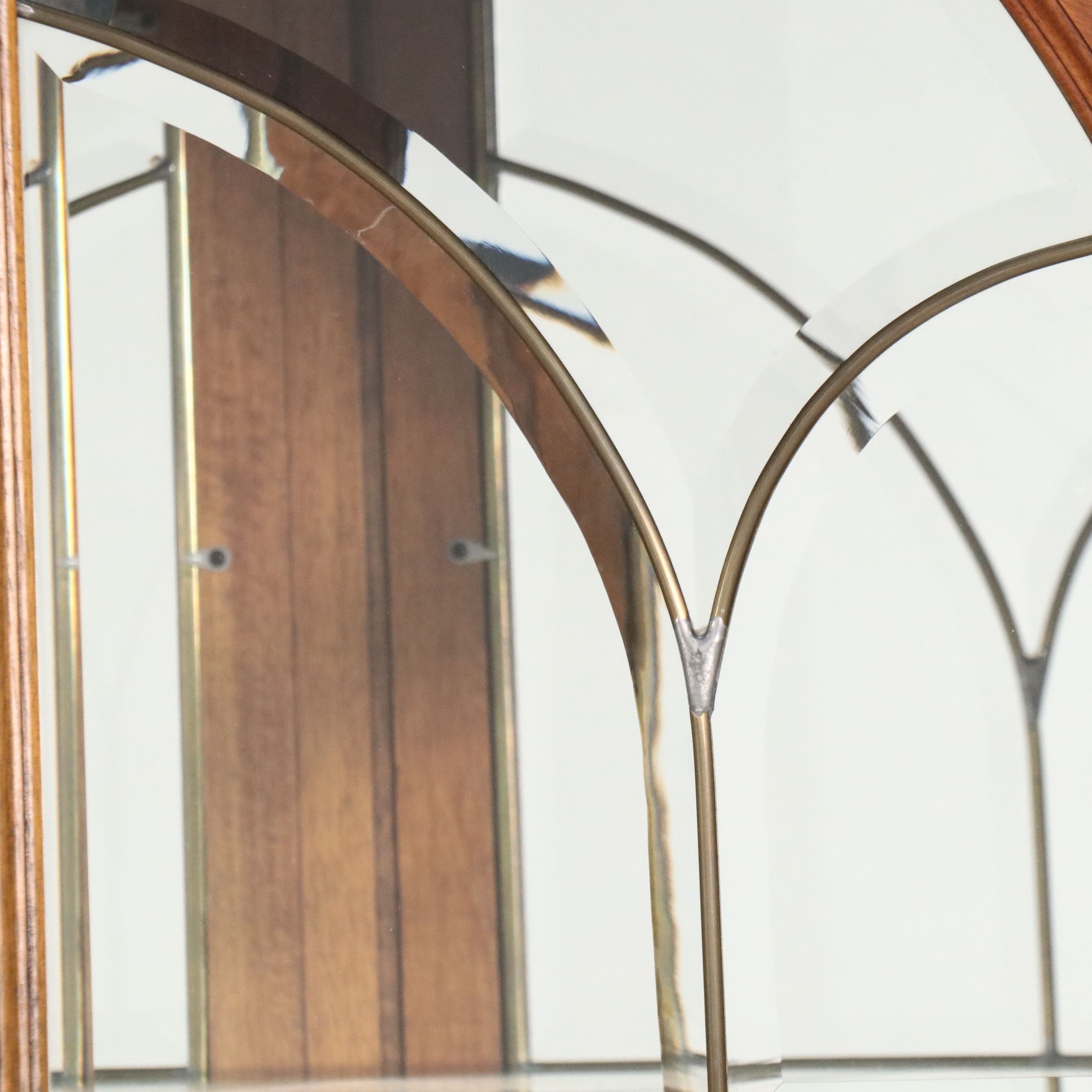 Traditional Style Illuminated Curio Cabinet