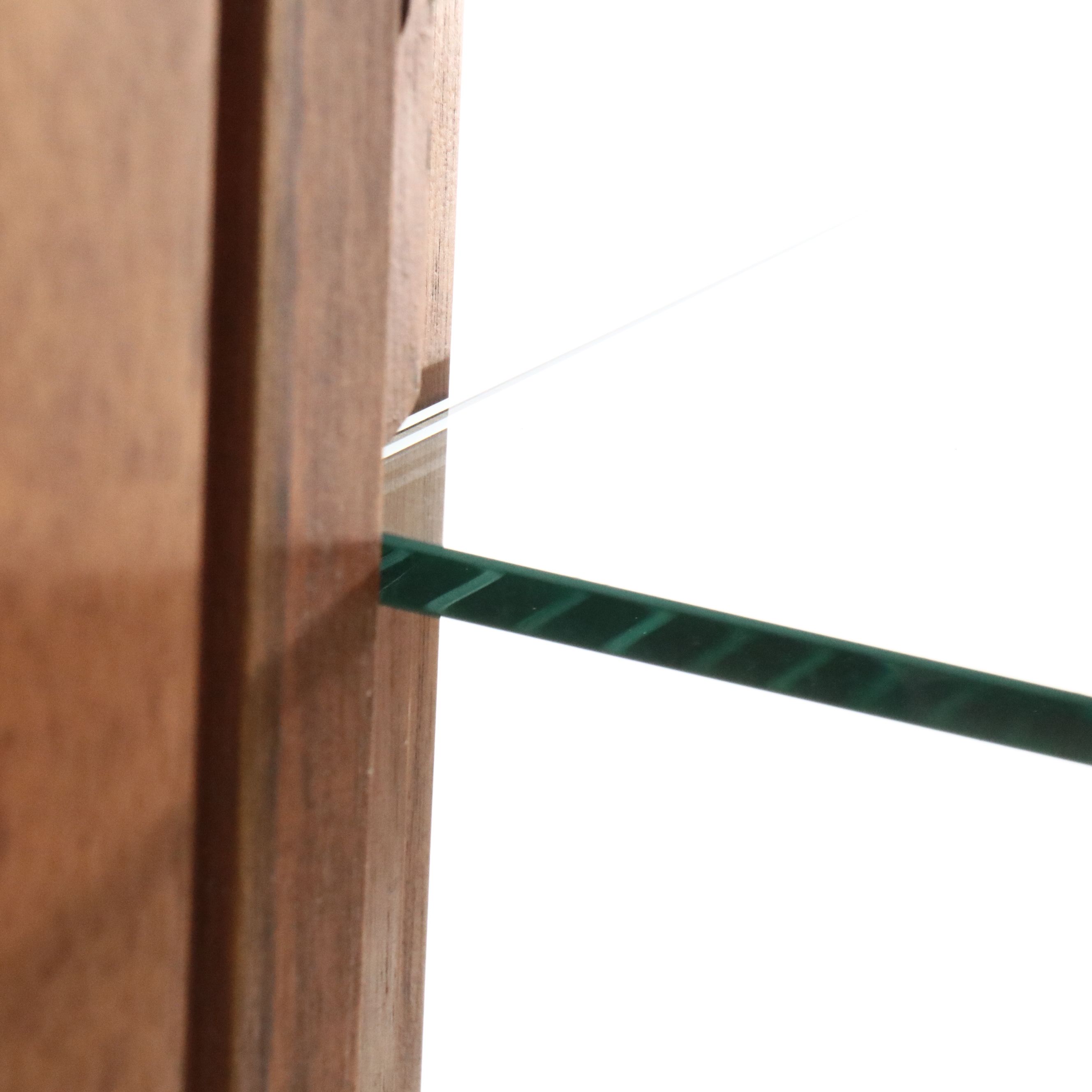 Traditional Style Illuminated Curio Cabinet