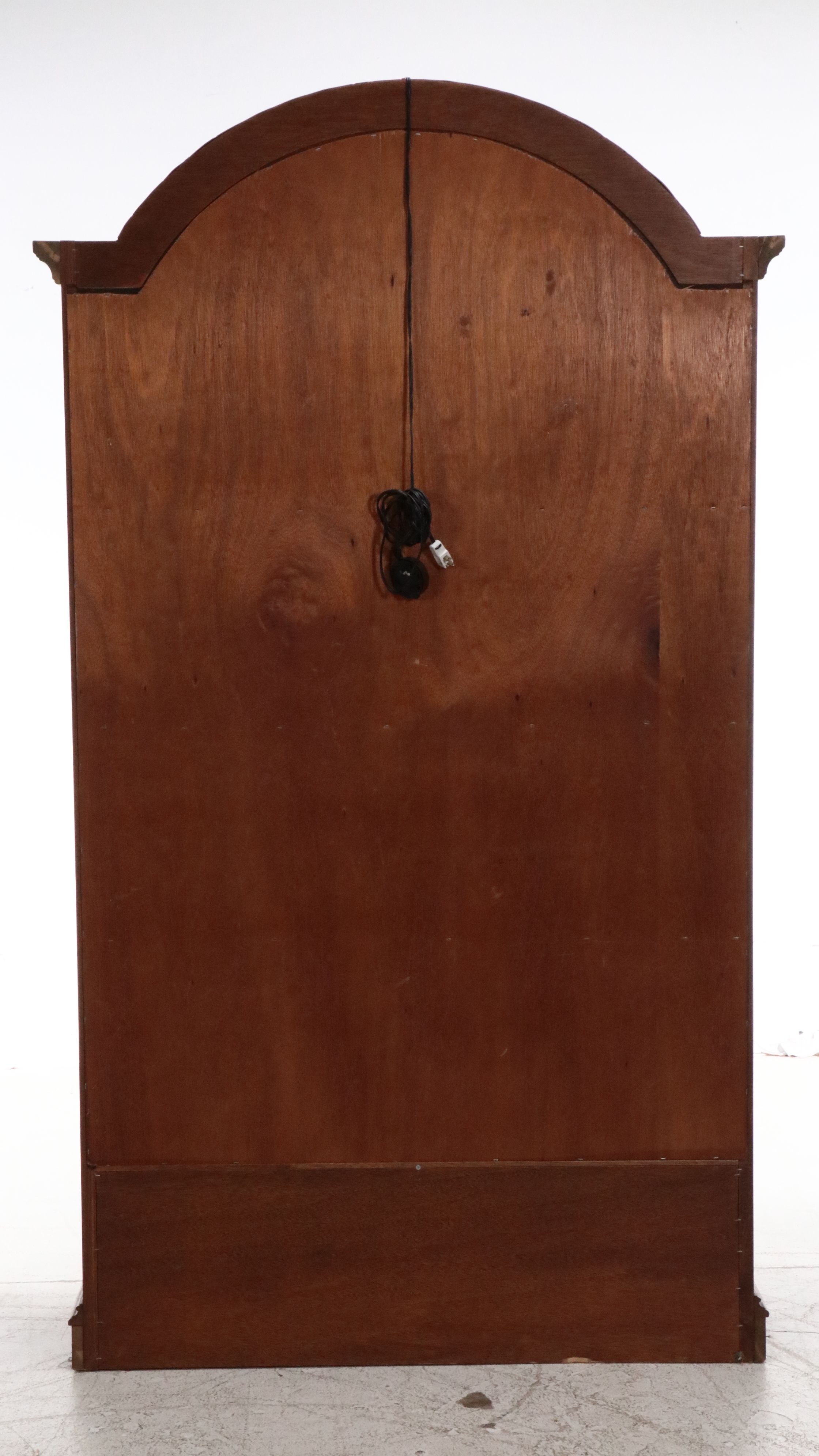 Traditional Style Illuminated Curio Cabinet