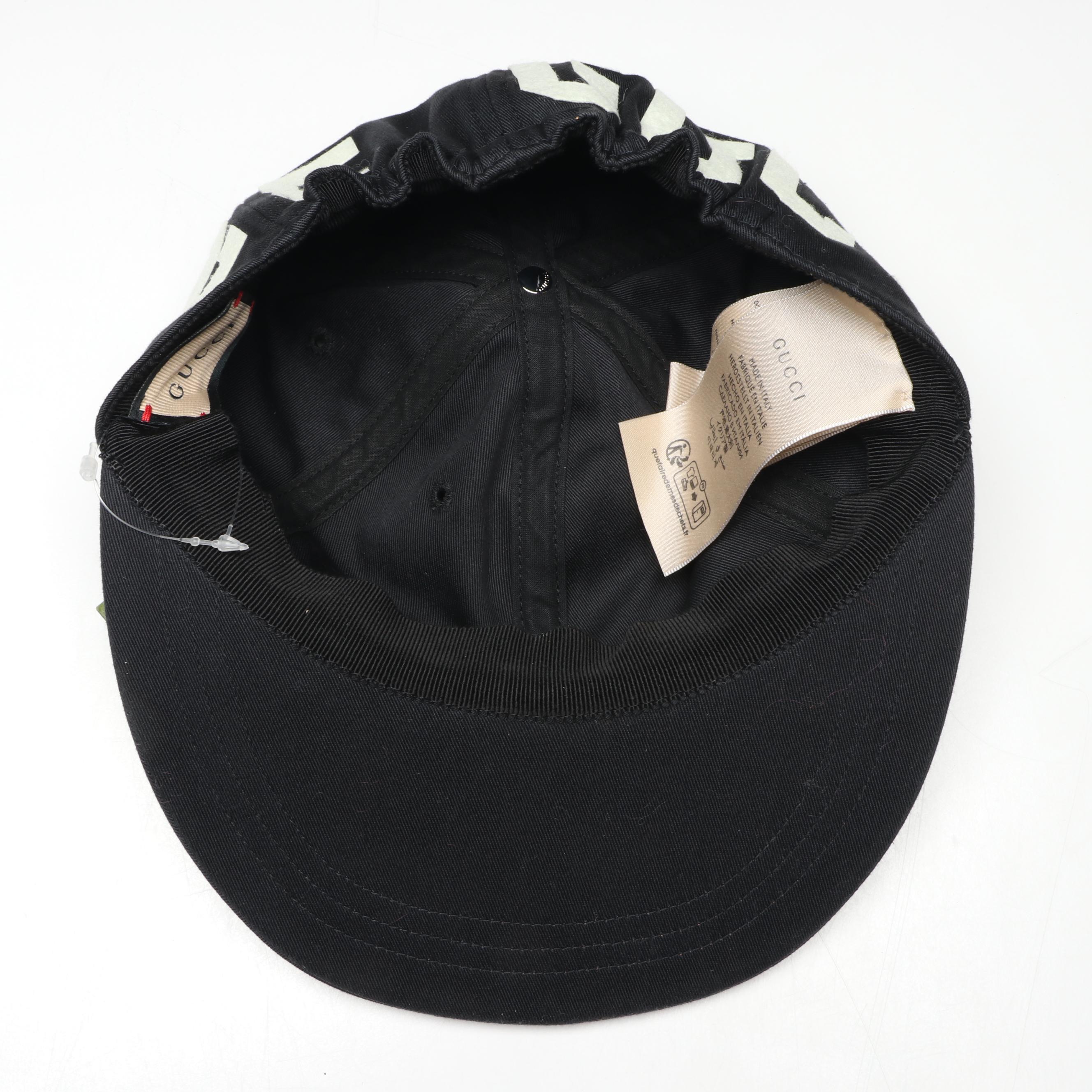 Gucci 25 Logo Baseball Cap with Tags