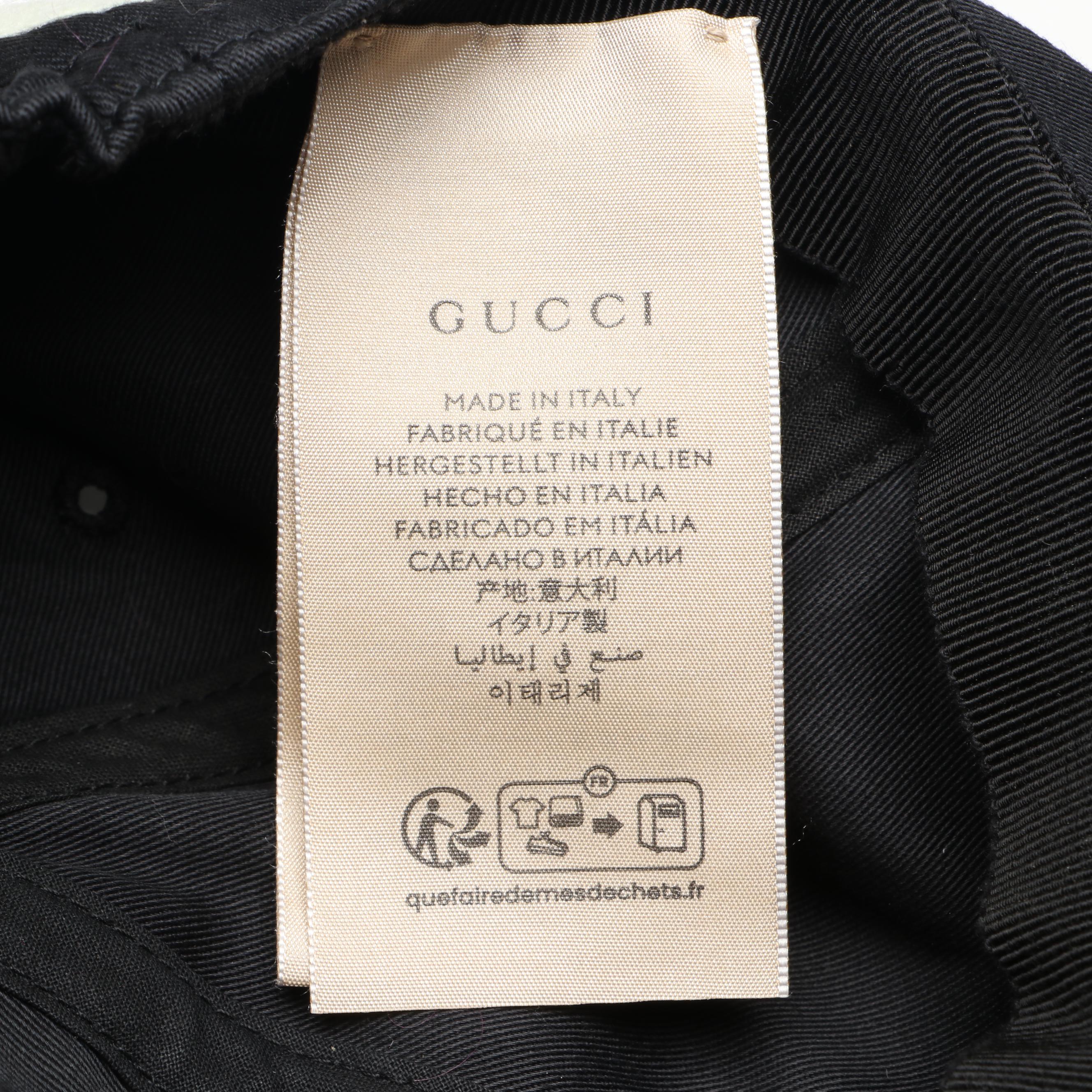 Gucci 25 Logo Baseball Cap with Tags
