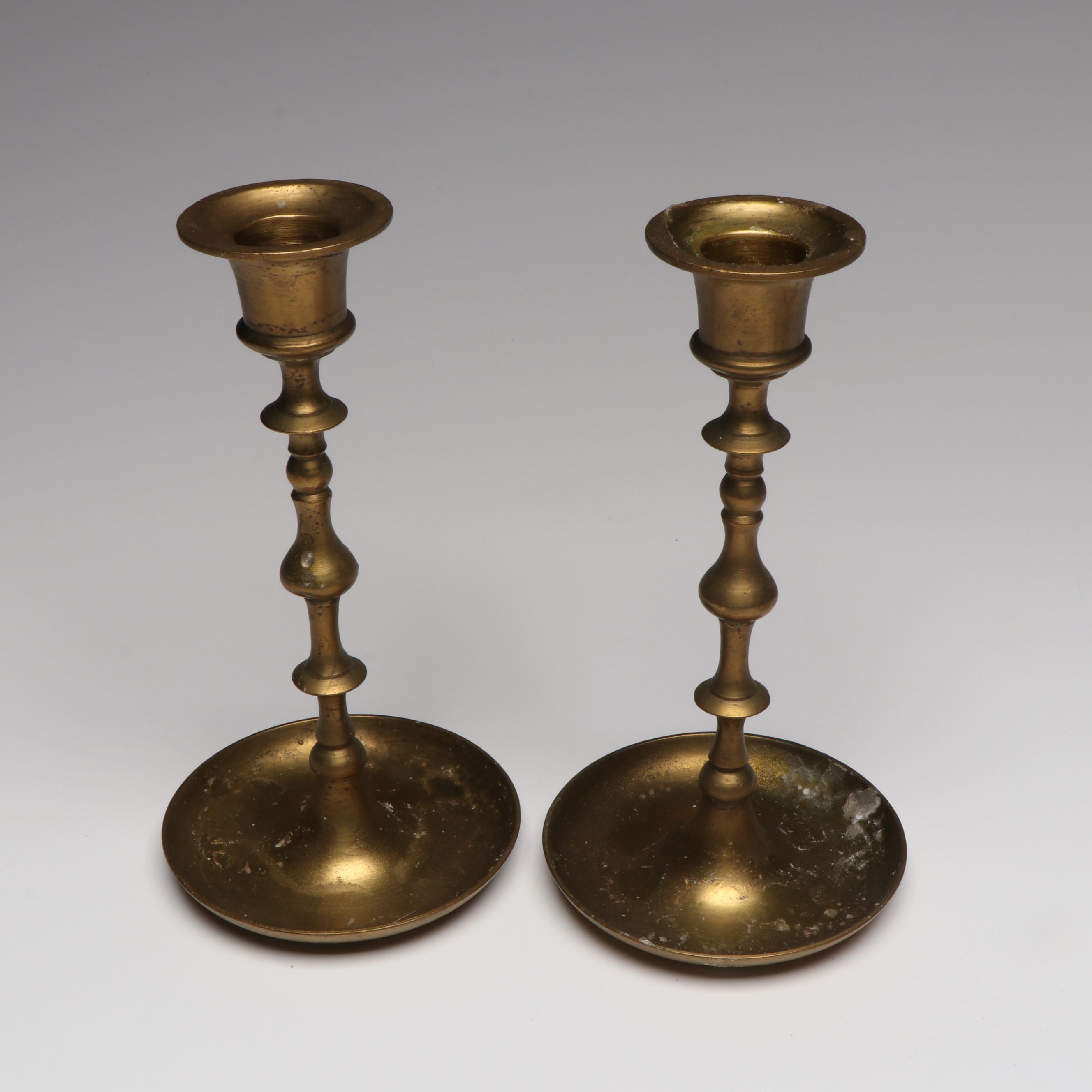 Vintage Brass Candlesticks
