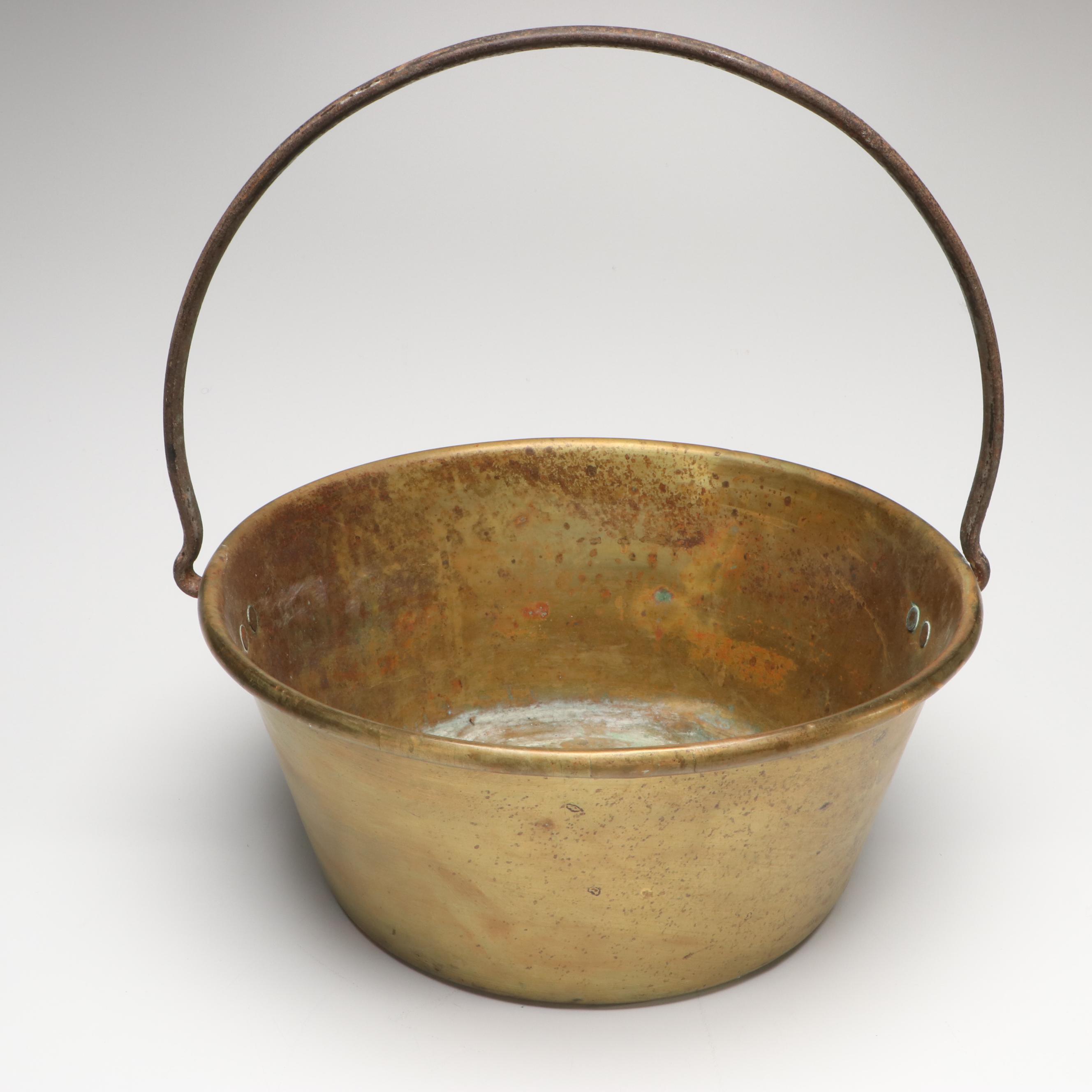 Reed & Barton Pewter Mug, Copper Cider Measure and Other Antique Metal Vessels