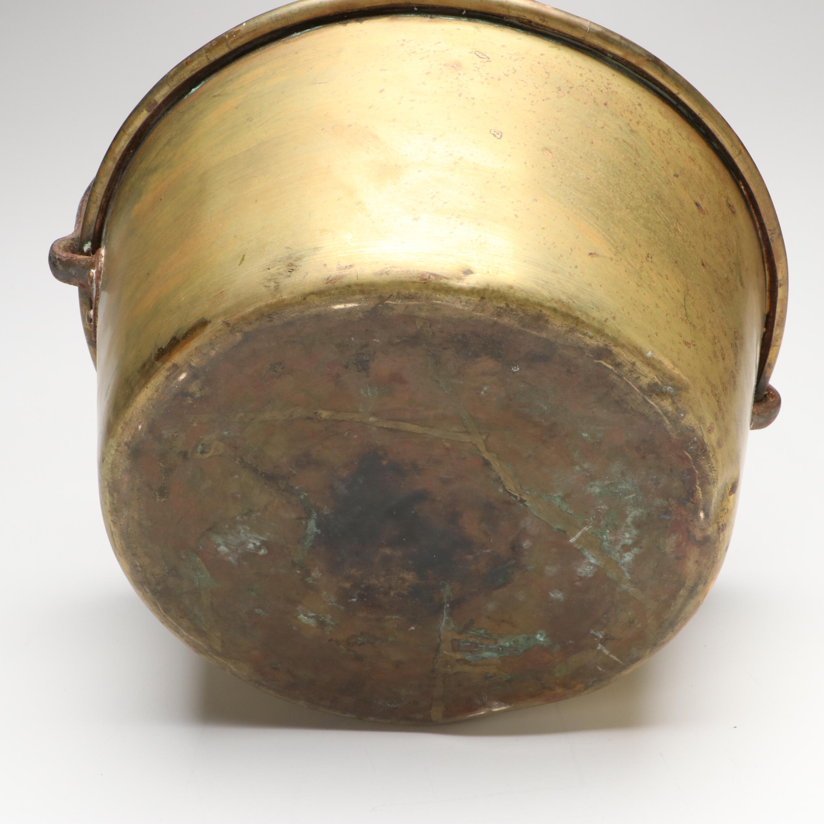 Reed & Barton Pewter Mug, Copper Cider Measure and Other Antique Metal Vessels