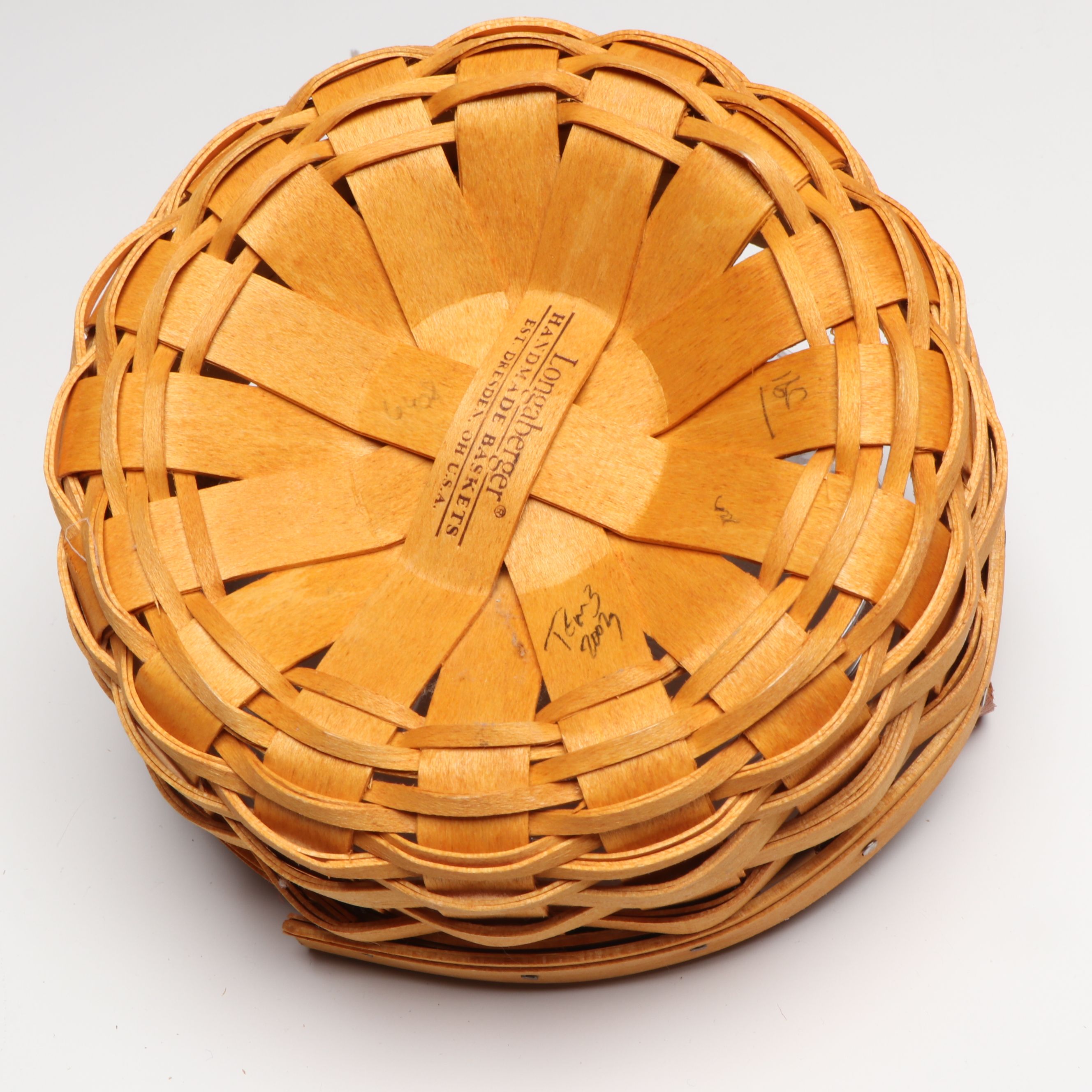 Longaberger Woven Baskets, Late 20th/Early 21st Century