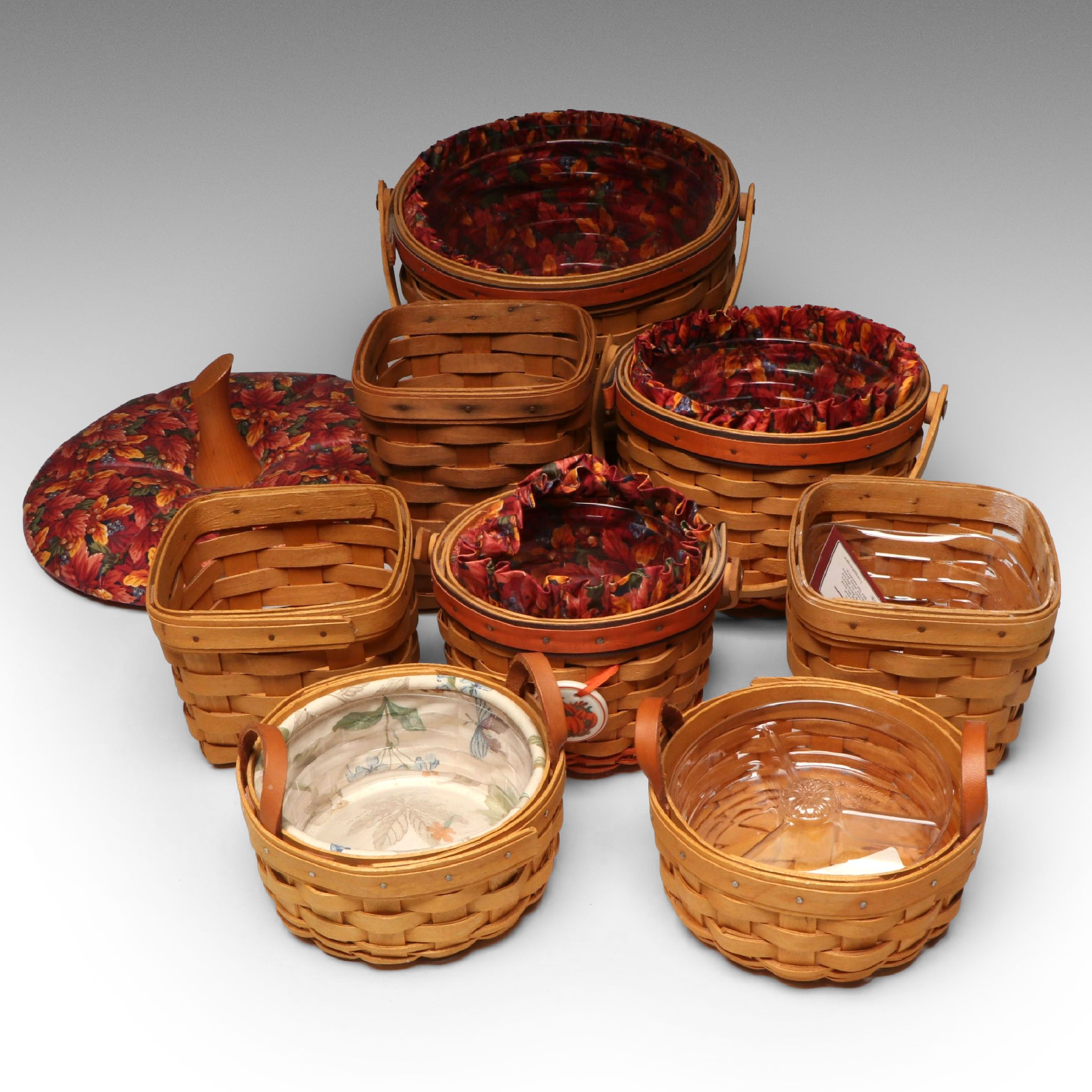 Longaberger Woven Baskets, Late 20th/Early 21st Century