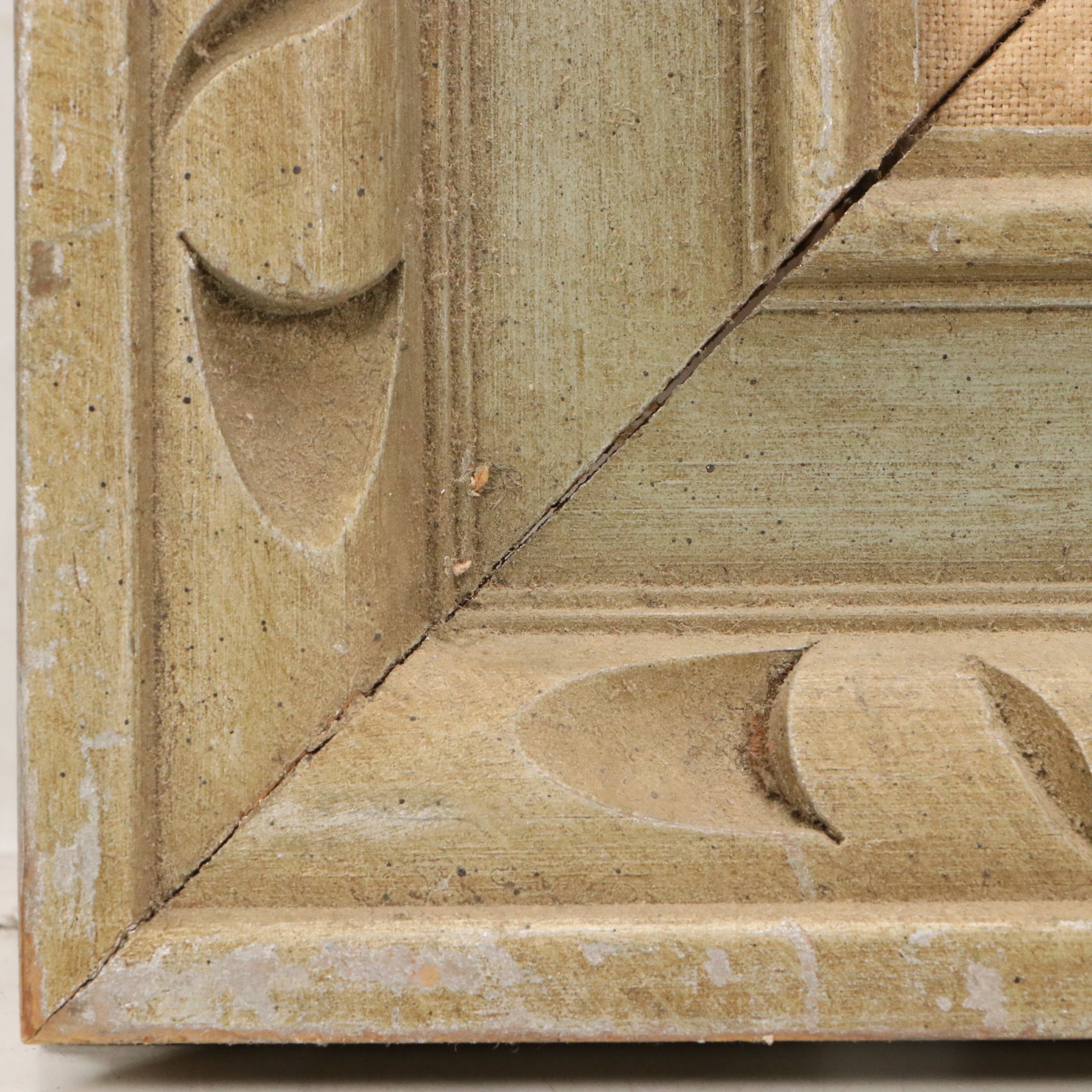 Richard Stalter Still Life Oil Painting of Gourds and Maize