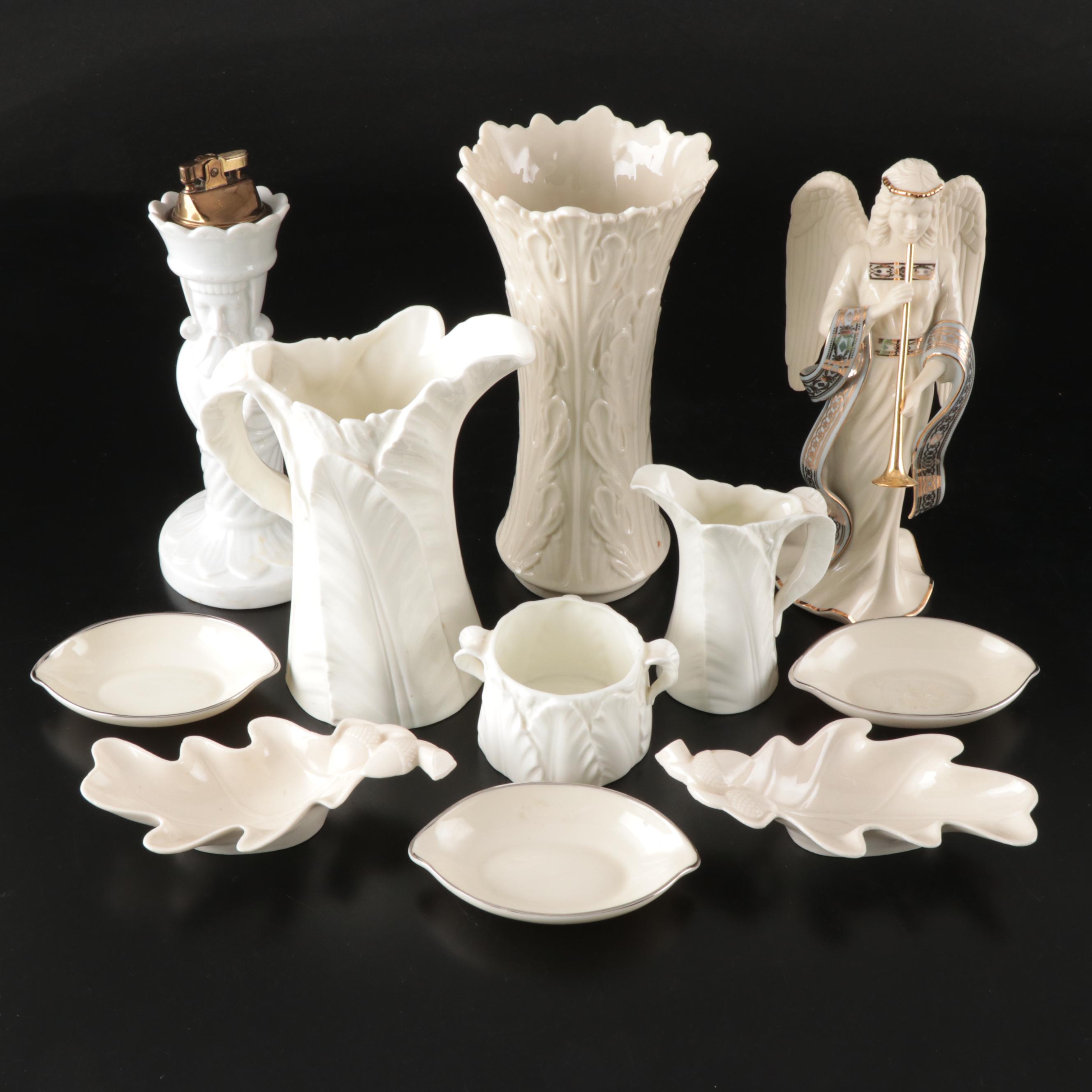 Royal Worcester "Fern Leaf" with Lenox and Other Porcelain Tableware and Décor