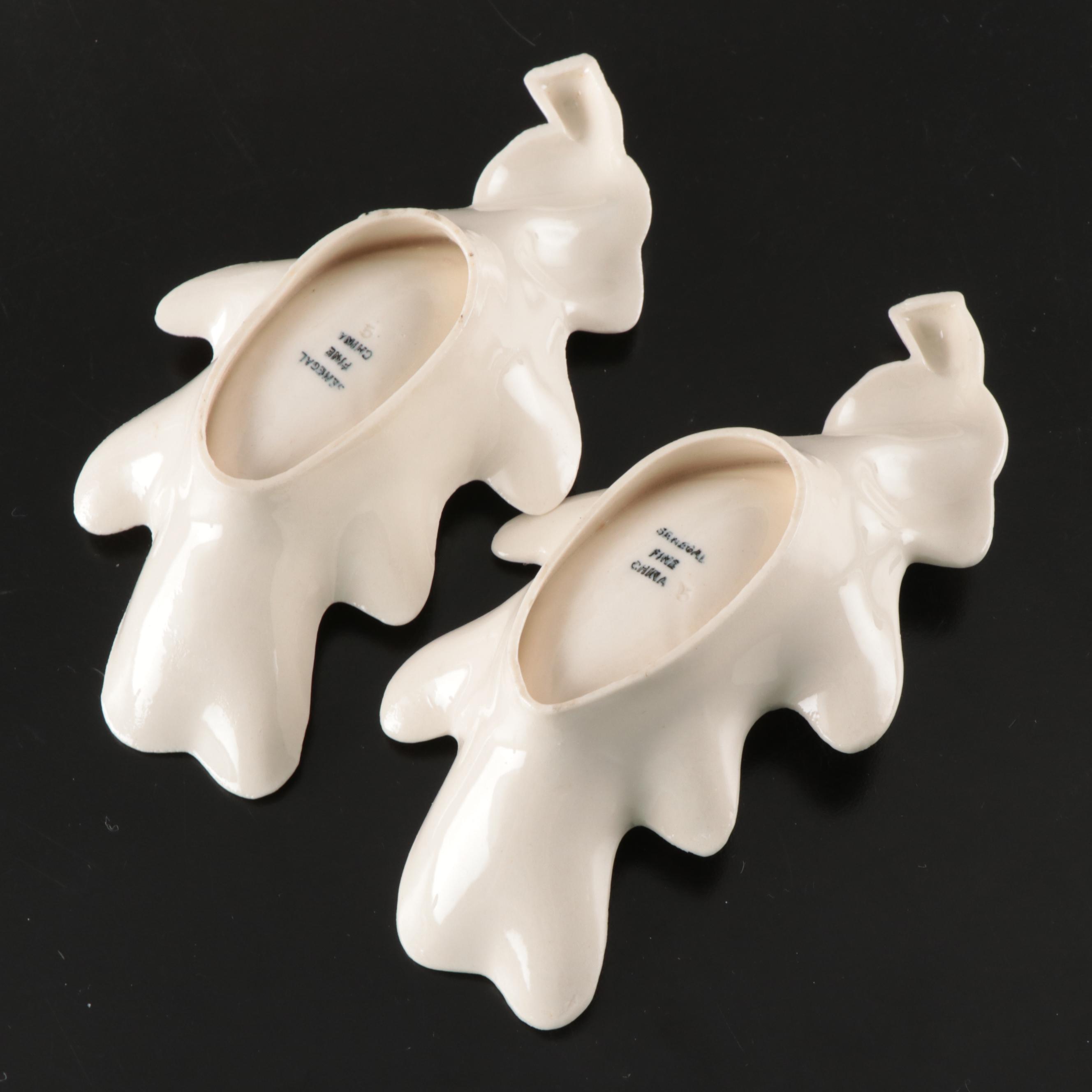 Royal Worcester "Fern Leaf" with Lenox and Other Porcelain Tableware and Décor