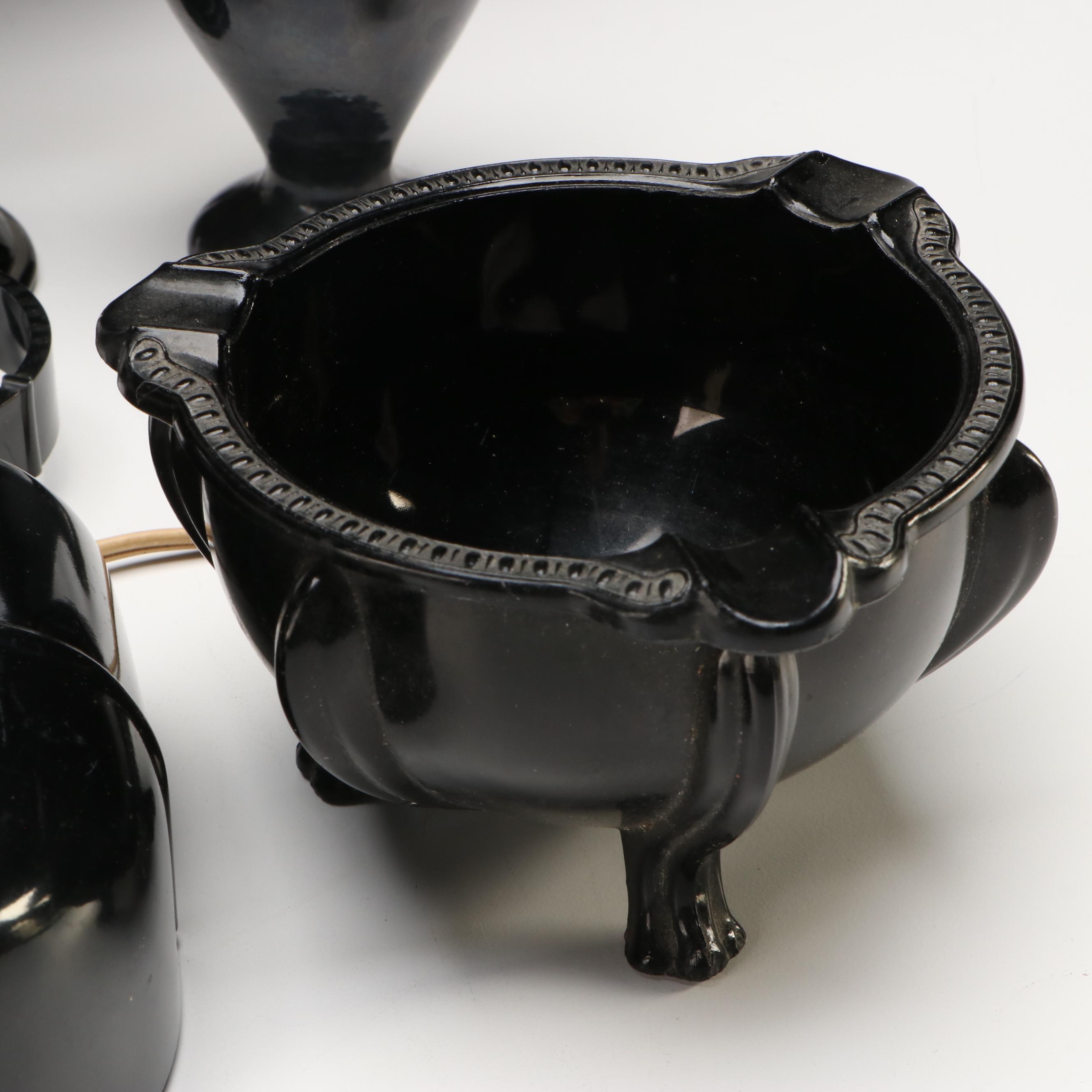 Italian Wood and Sterling Silver Salad Set with More Kitchen Tools and Décor