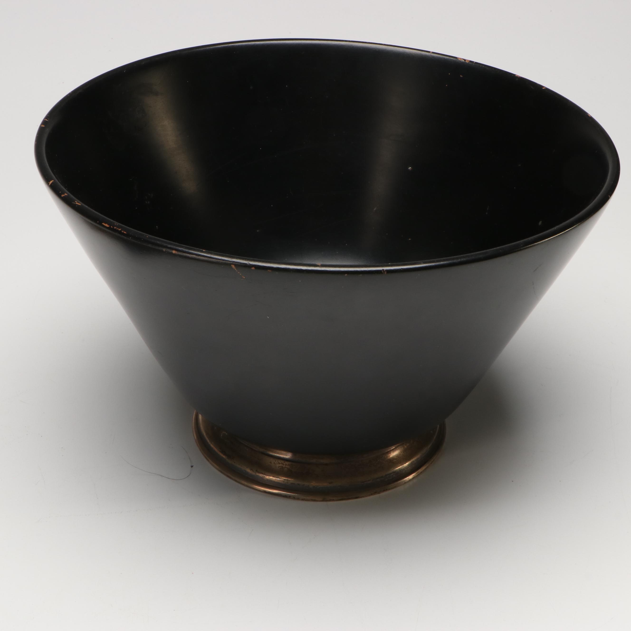 Italian Wood and Sterling Silver Salad Set with More Kitchen Tools and Décor