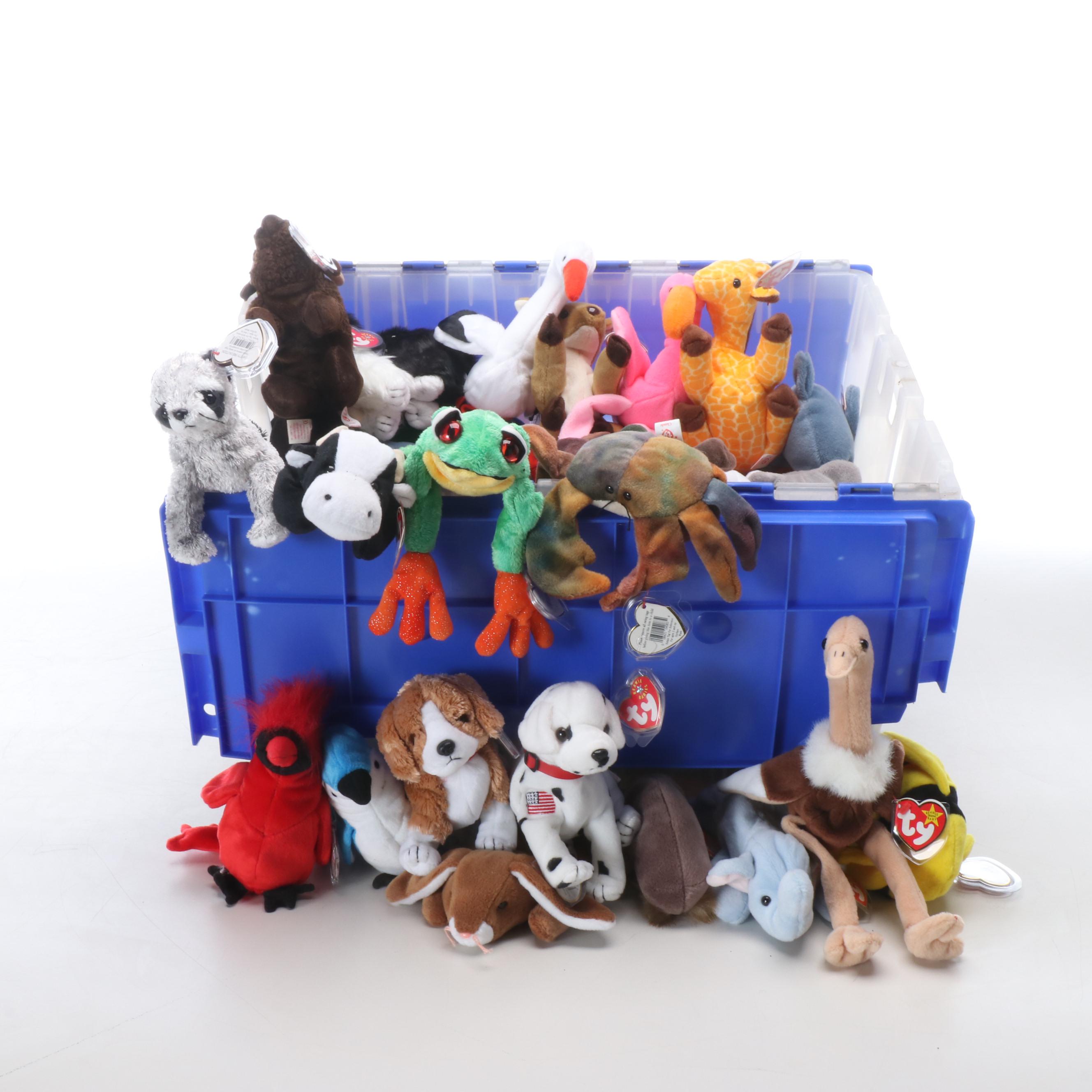 Ty "Rescue the FDNY Dalmatian," "Claude the Crab" and More Beanie Babies