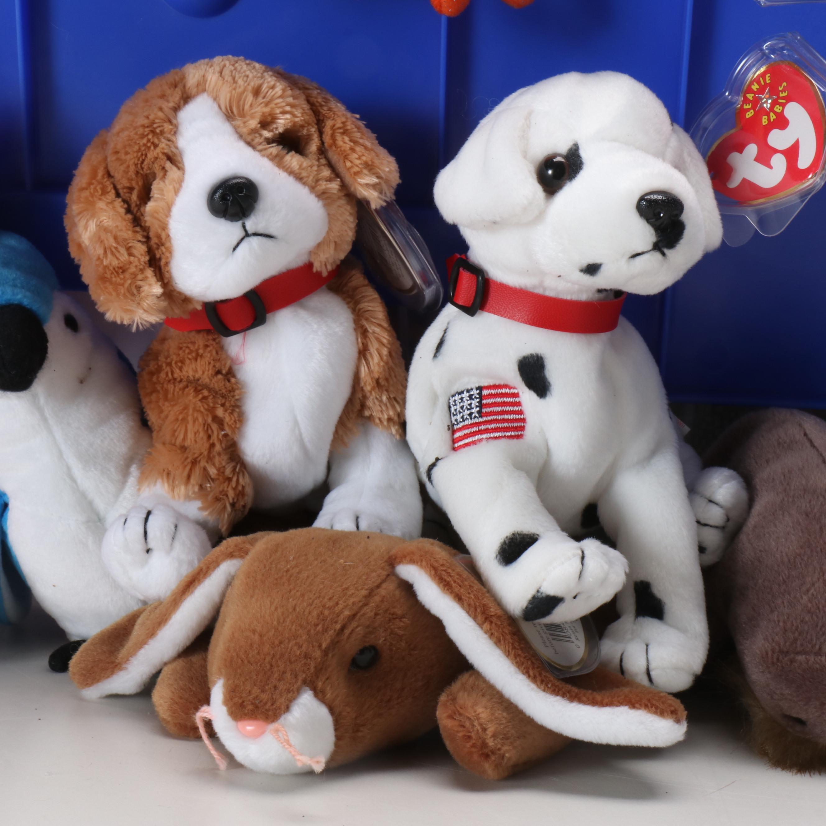 Ty "Rescue the FDNY Dalmatian," "Claude the Crab" and More Beanie Babies