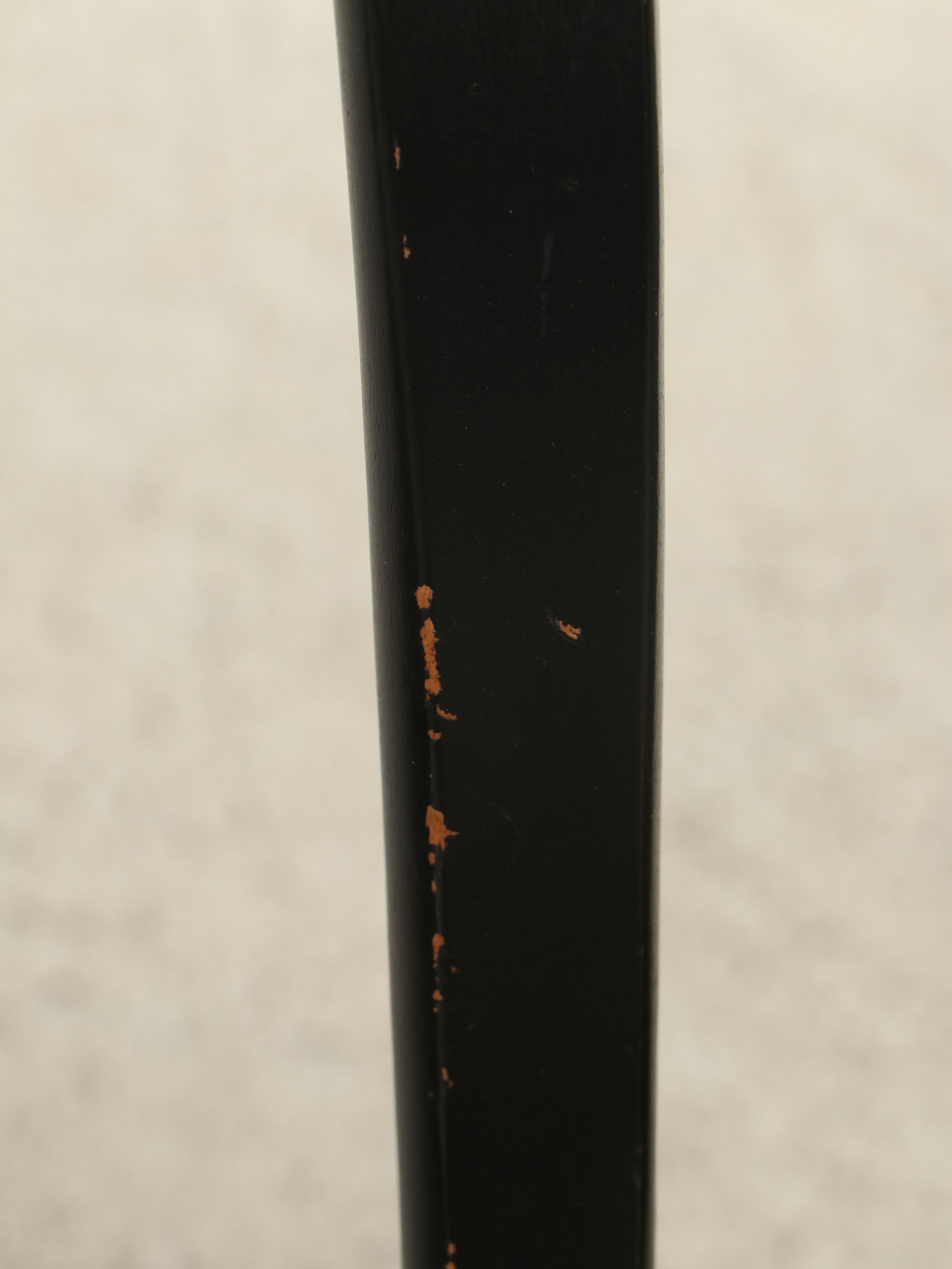 Hitchcock Style Painted and Stencil-Decorated Spindle-Back Chairs