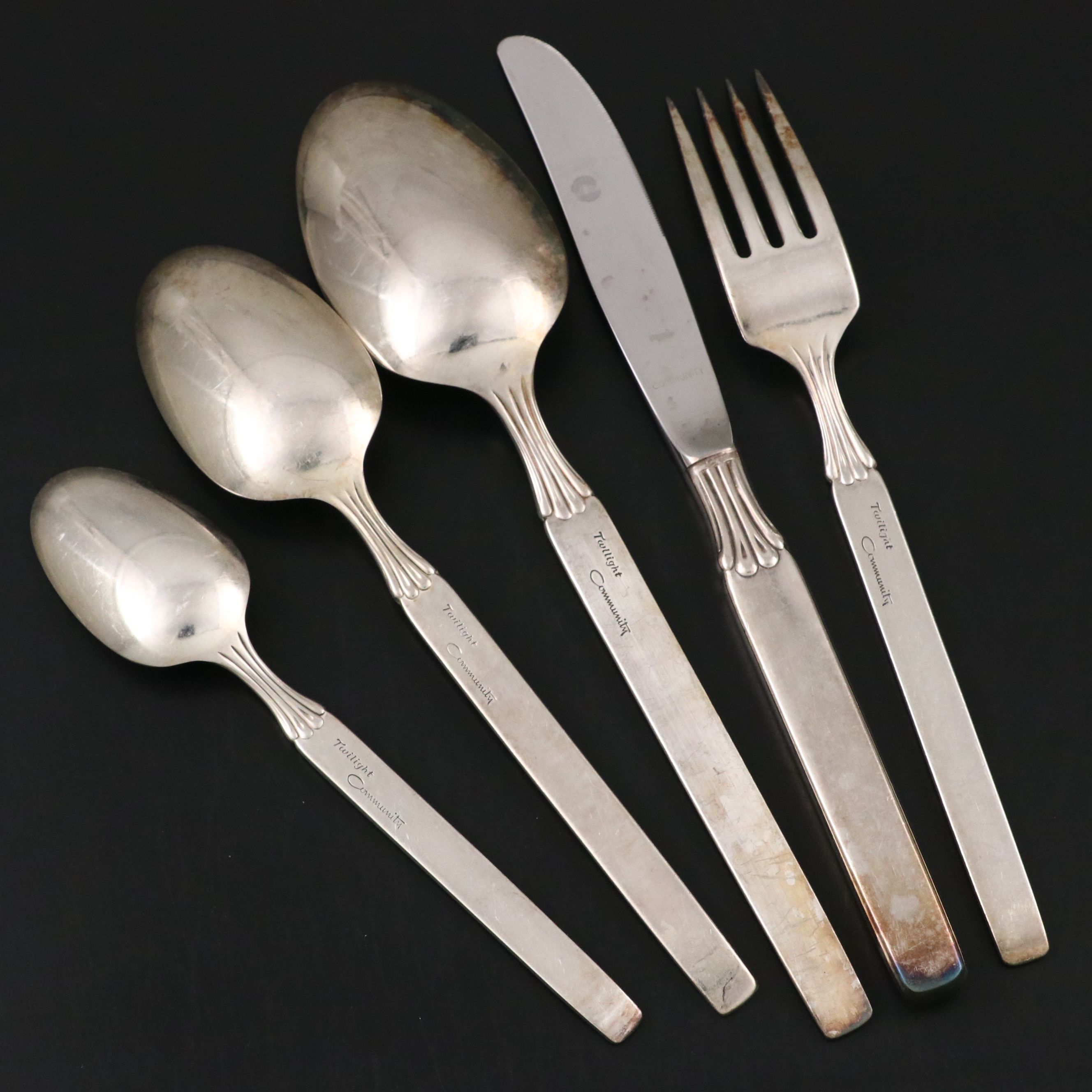 Community "Twilight" Silver Plate Flatware
