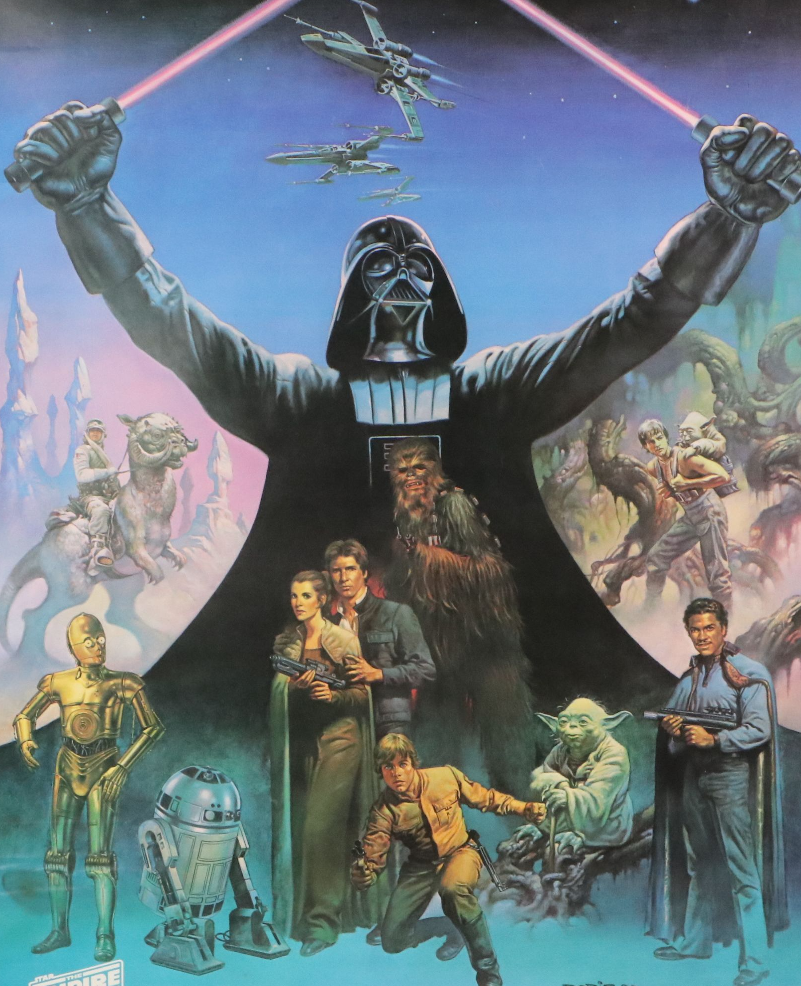 Promotional Movie Posters Including "Star Wars: The Empire Strikes Back"