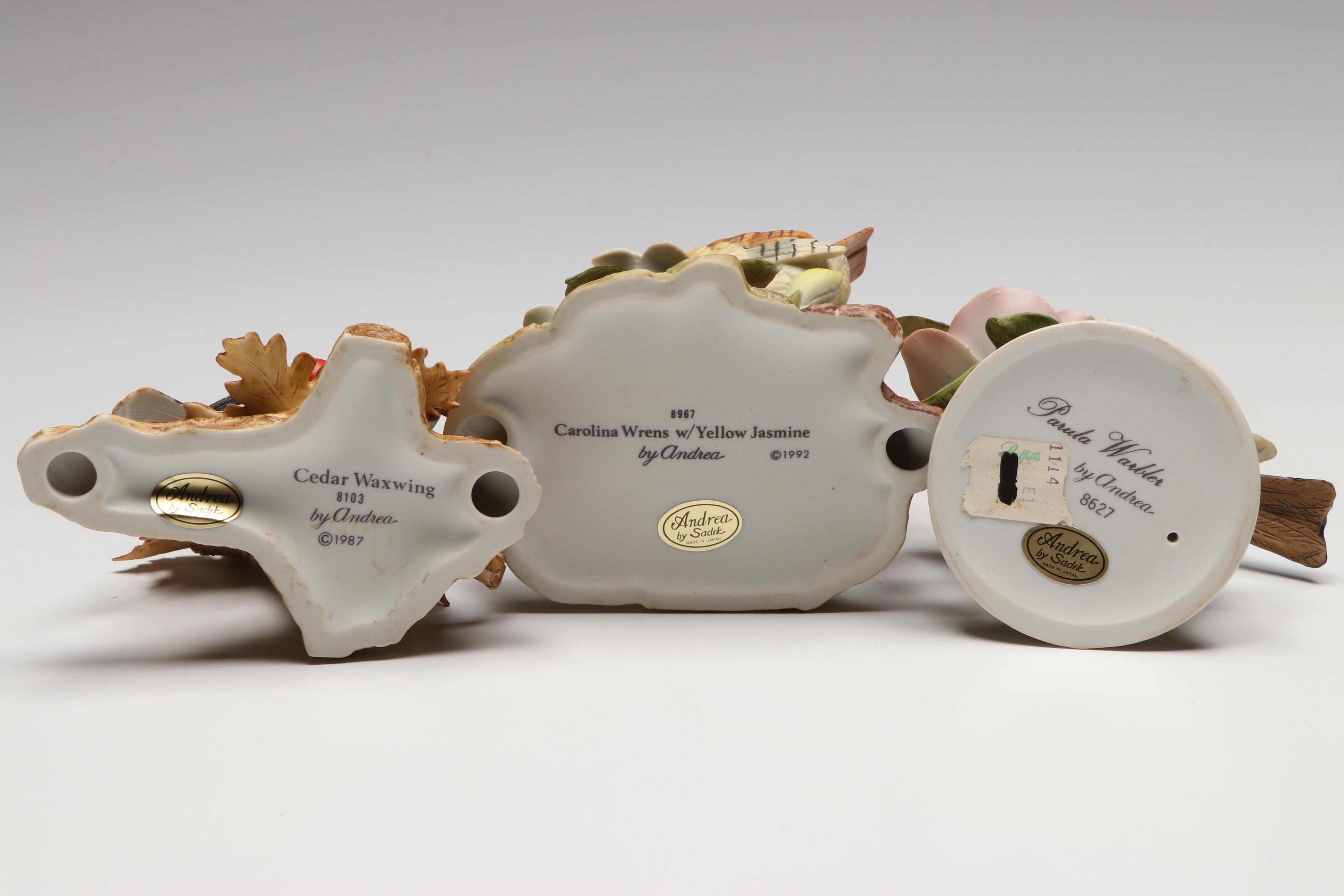 Andrea by Sadek "Brown Pelican," "Calliope Hummingbird" and More Porcelain Birds