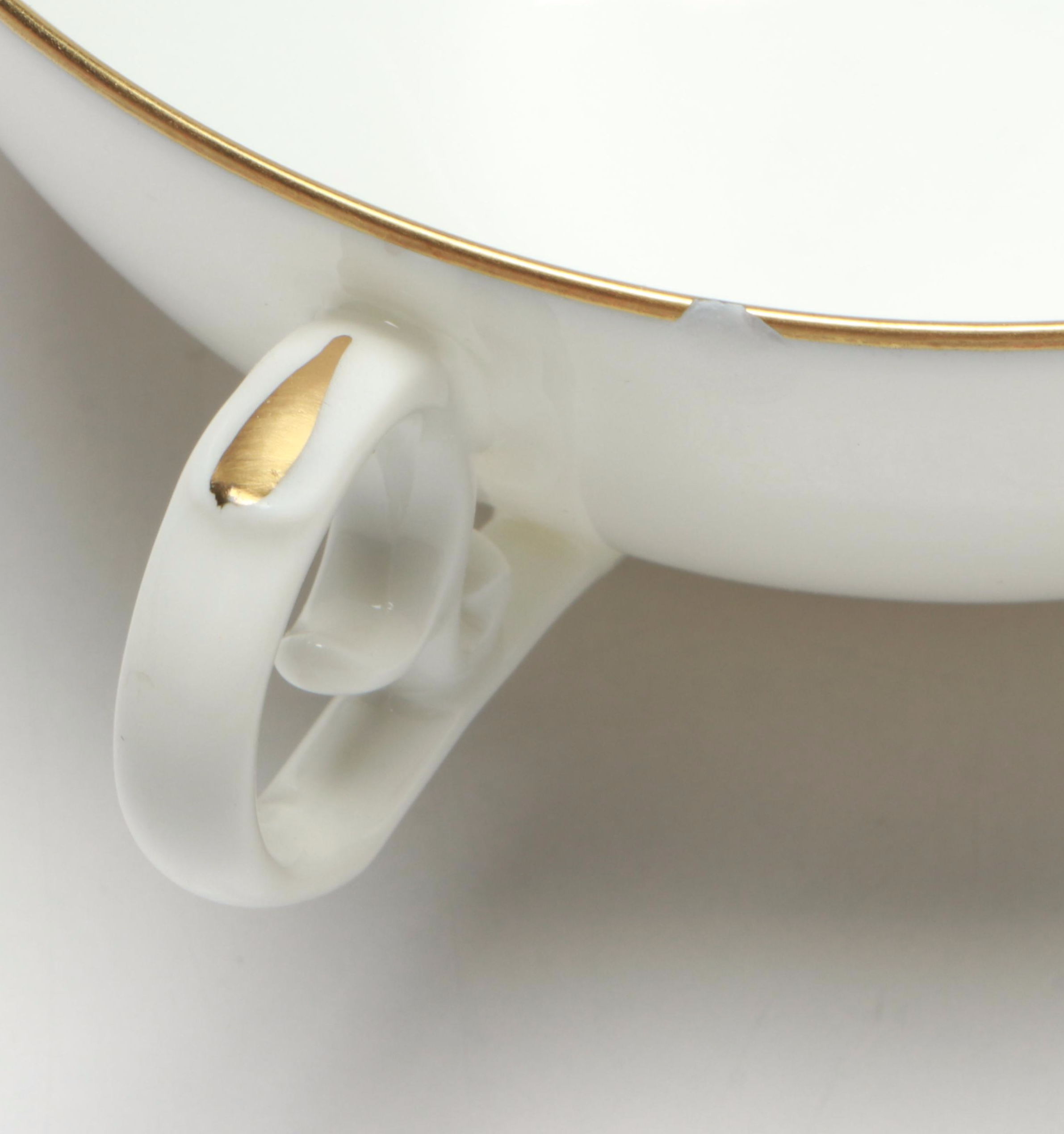 Royal Copenhagen "Brown Iris" Porcelain Dinnerware