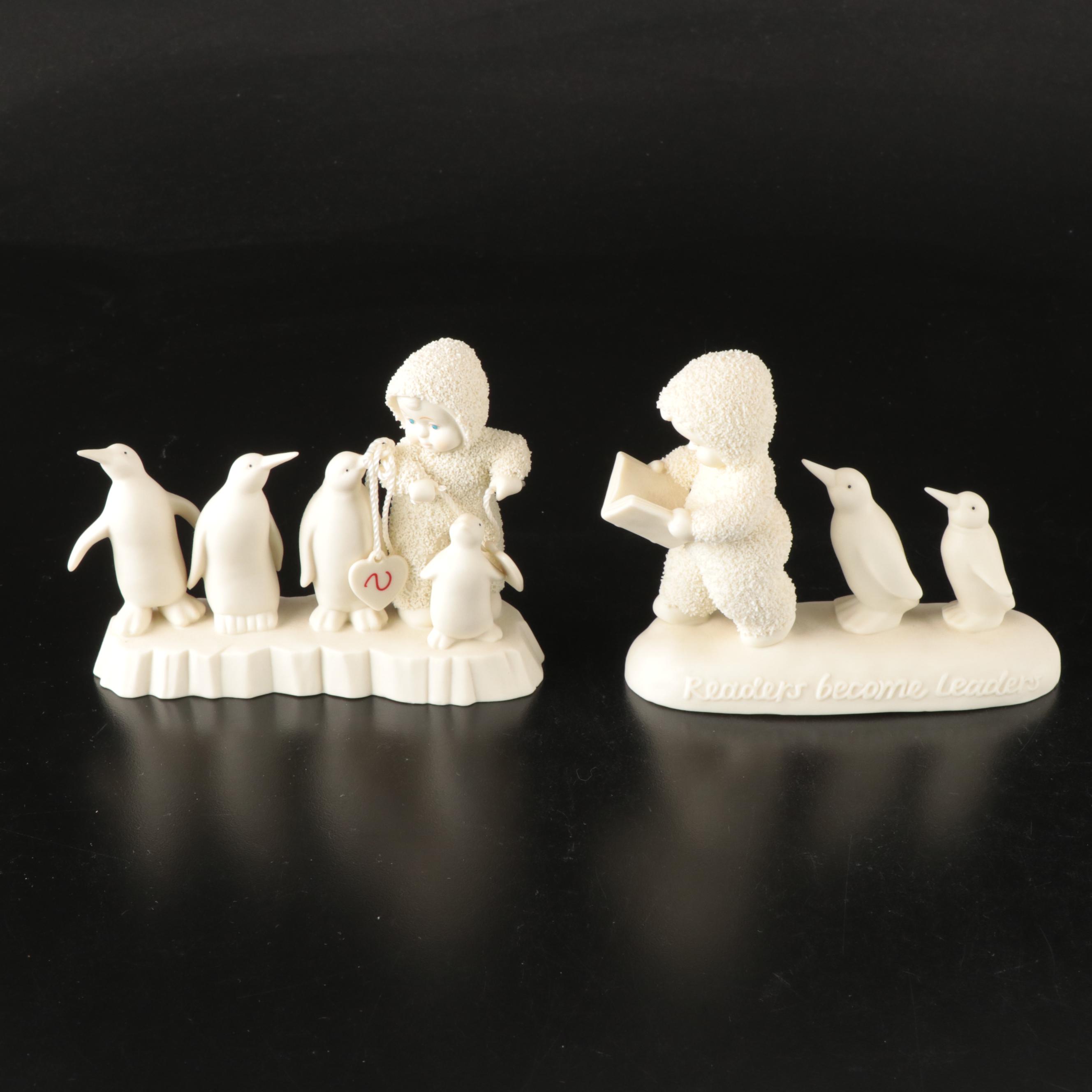 Department 56 "School Crossing," "Congratulations," and More Bisque Figurines