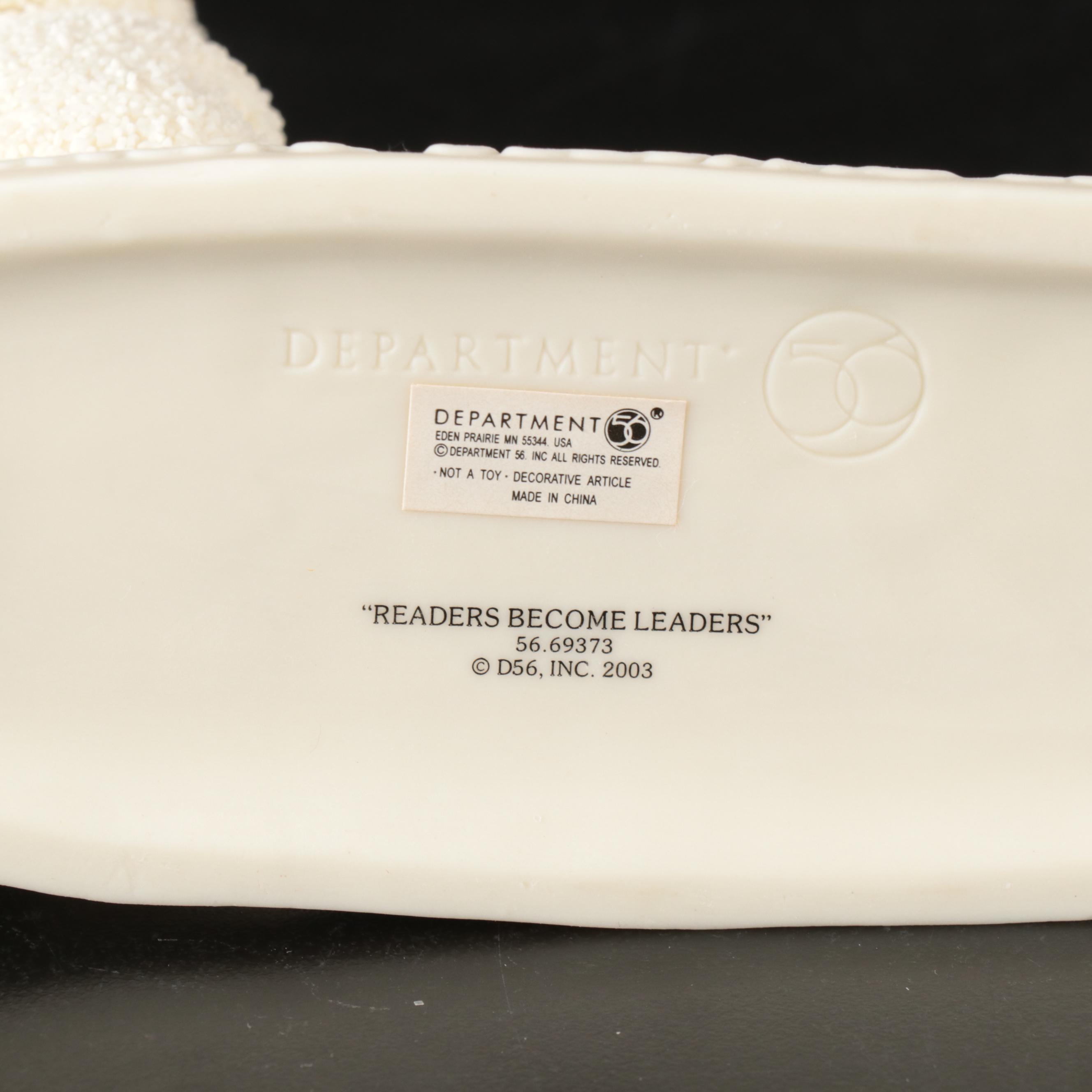 Department 56 "School Crossing," "Congratulations," and More Bisque Figurines