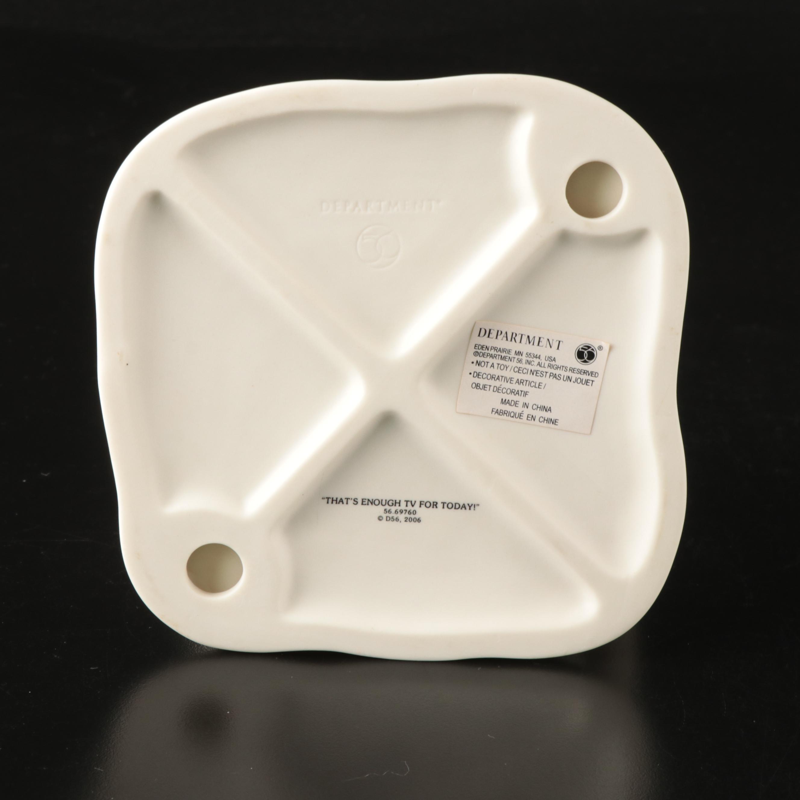 Department 56 "School Crossing," "Congratulations," and More Bisque Figurines