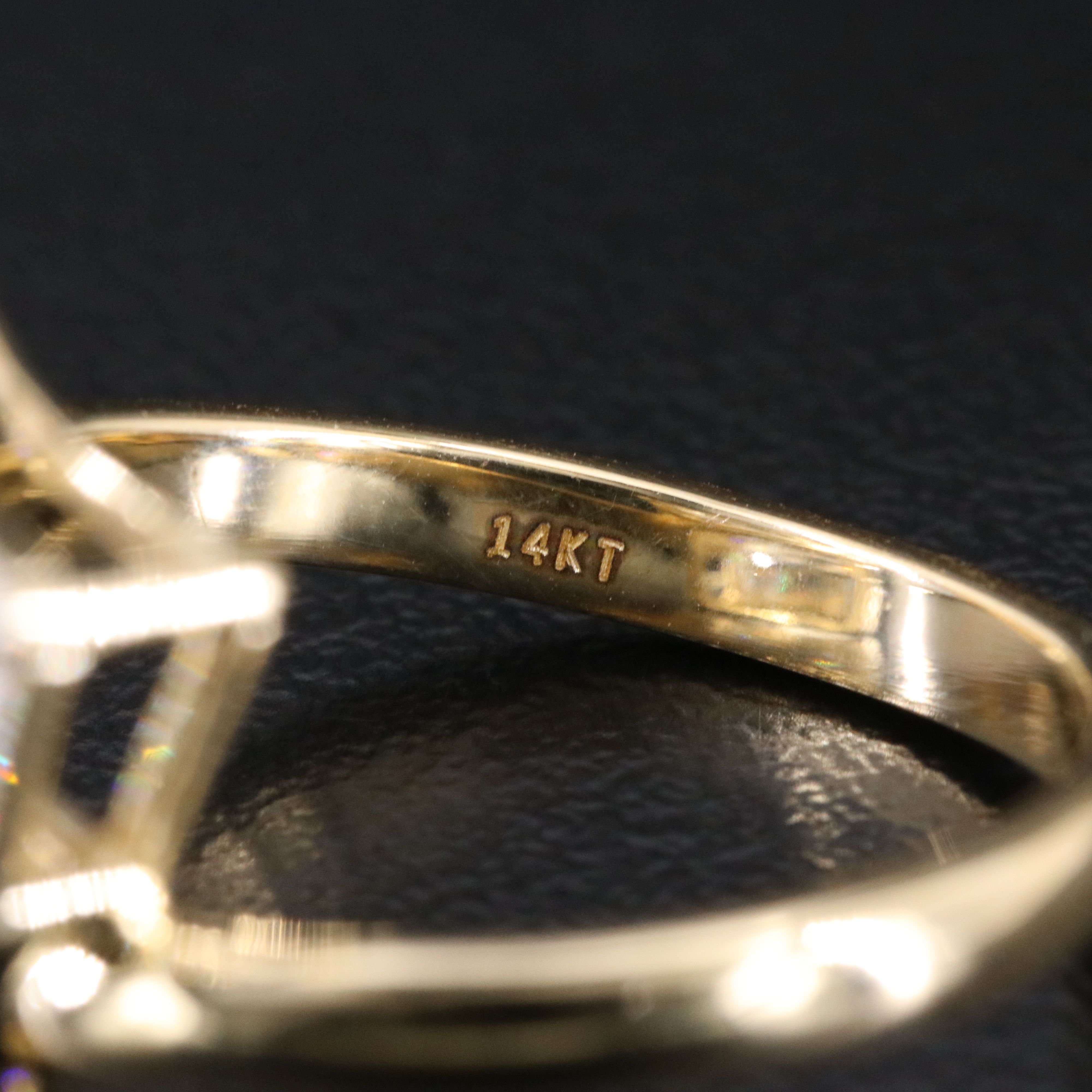 14K 4.20 CTW Lab Grown Diamond Ring with IGI Reports