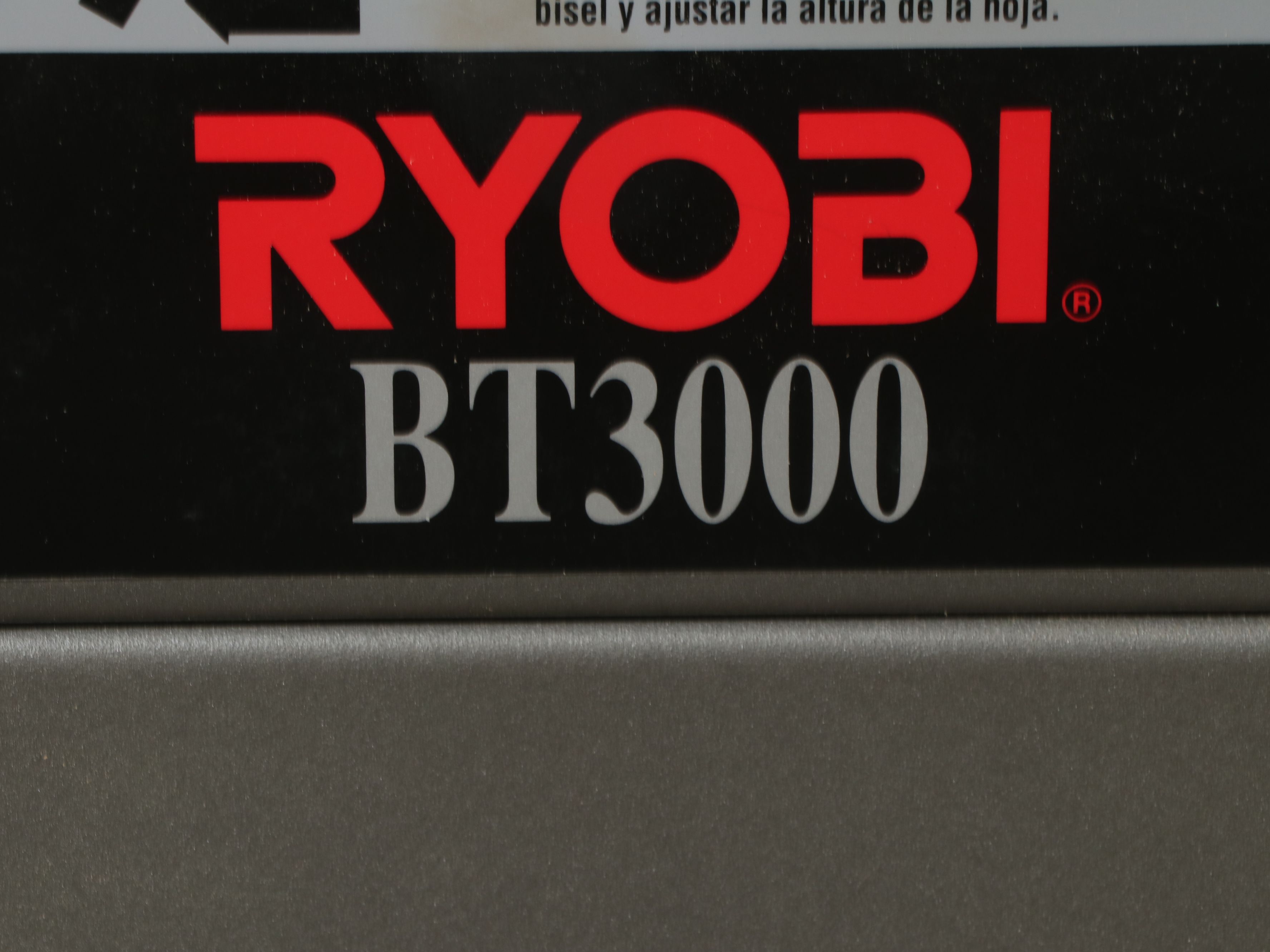 Ryobi BT3000 10" Table Saw with Accessories