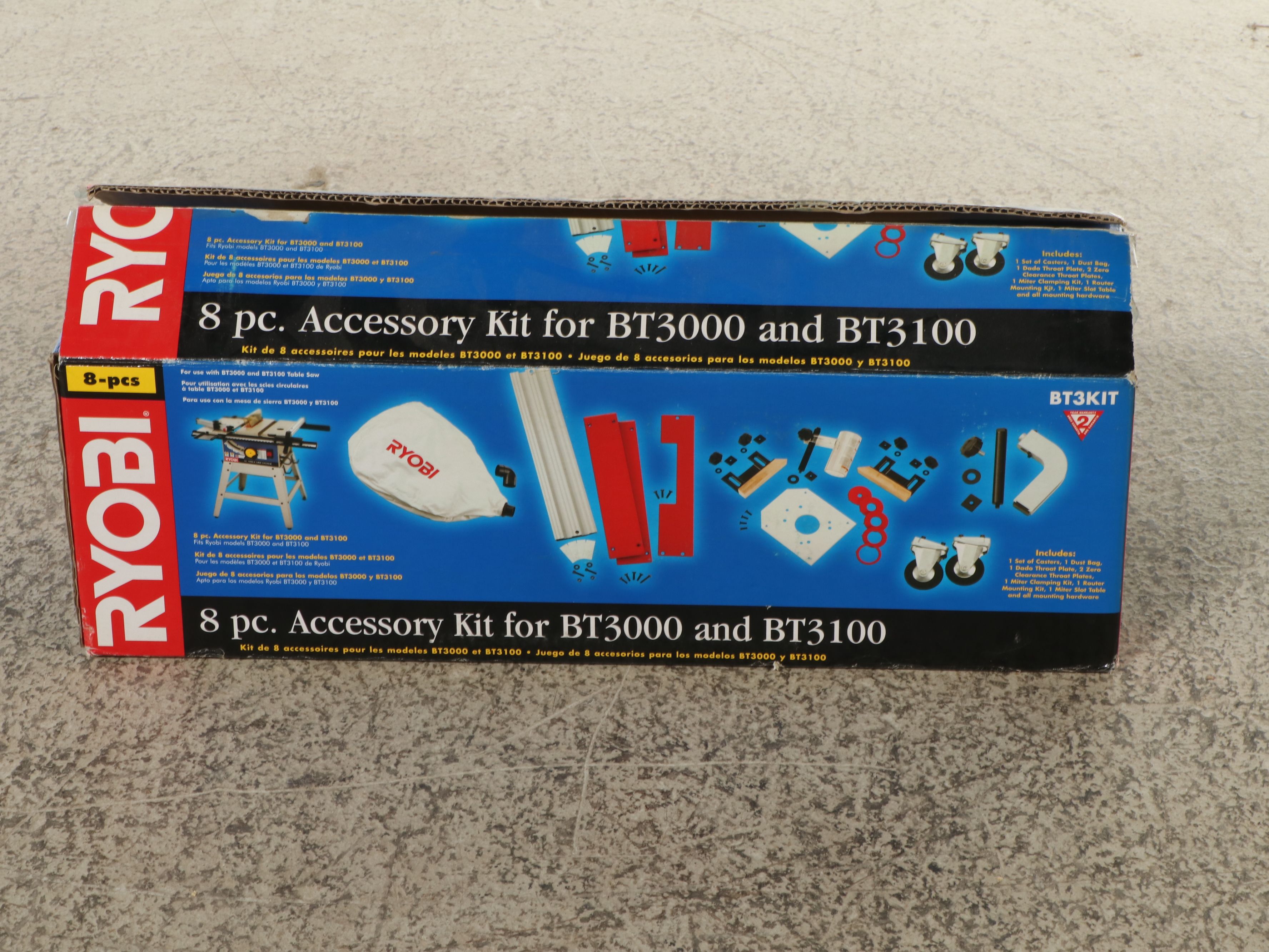 Ryobi BT3000 10" Table Saw with Accessories