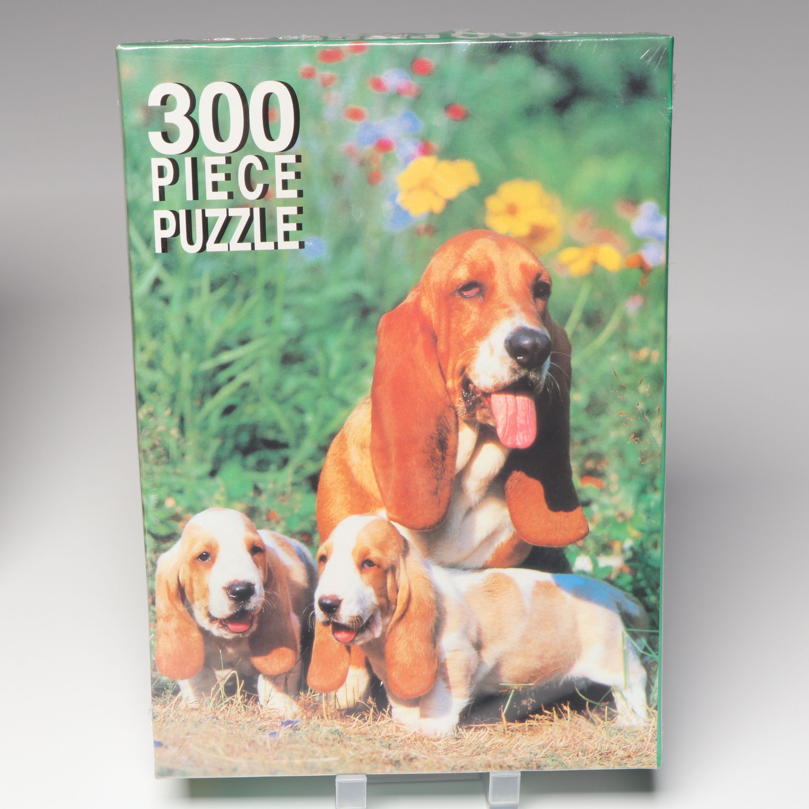 Voice Recording Pet ID Tag with Basset Hound Puzzles and More Décor