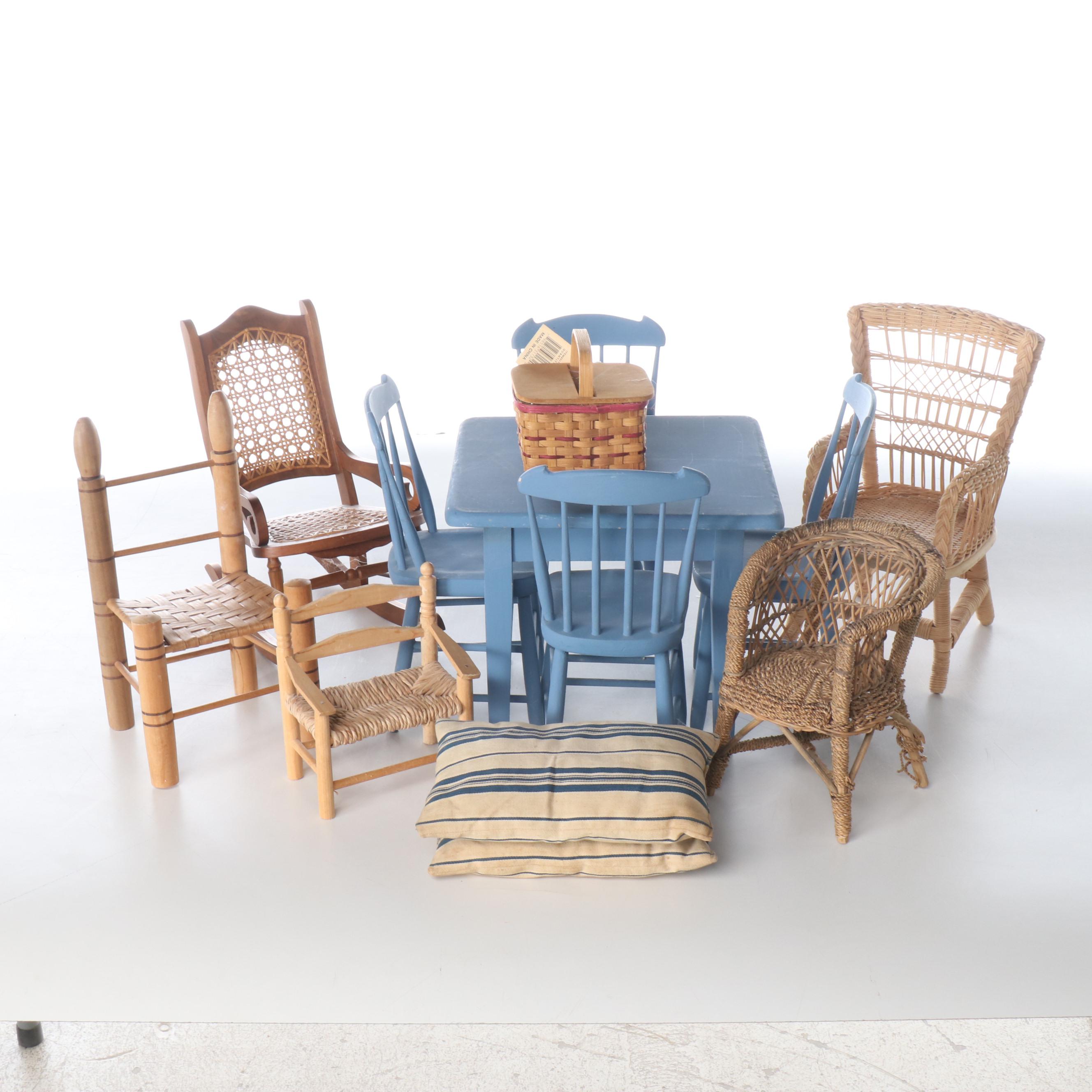 Victorian Style Dollhouse Furniture