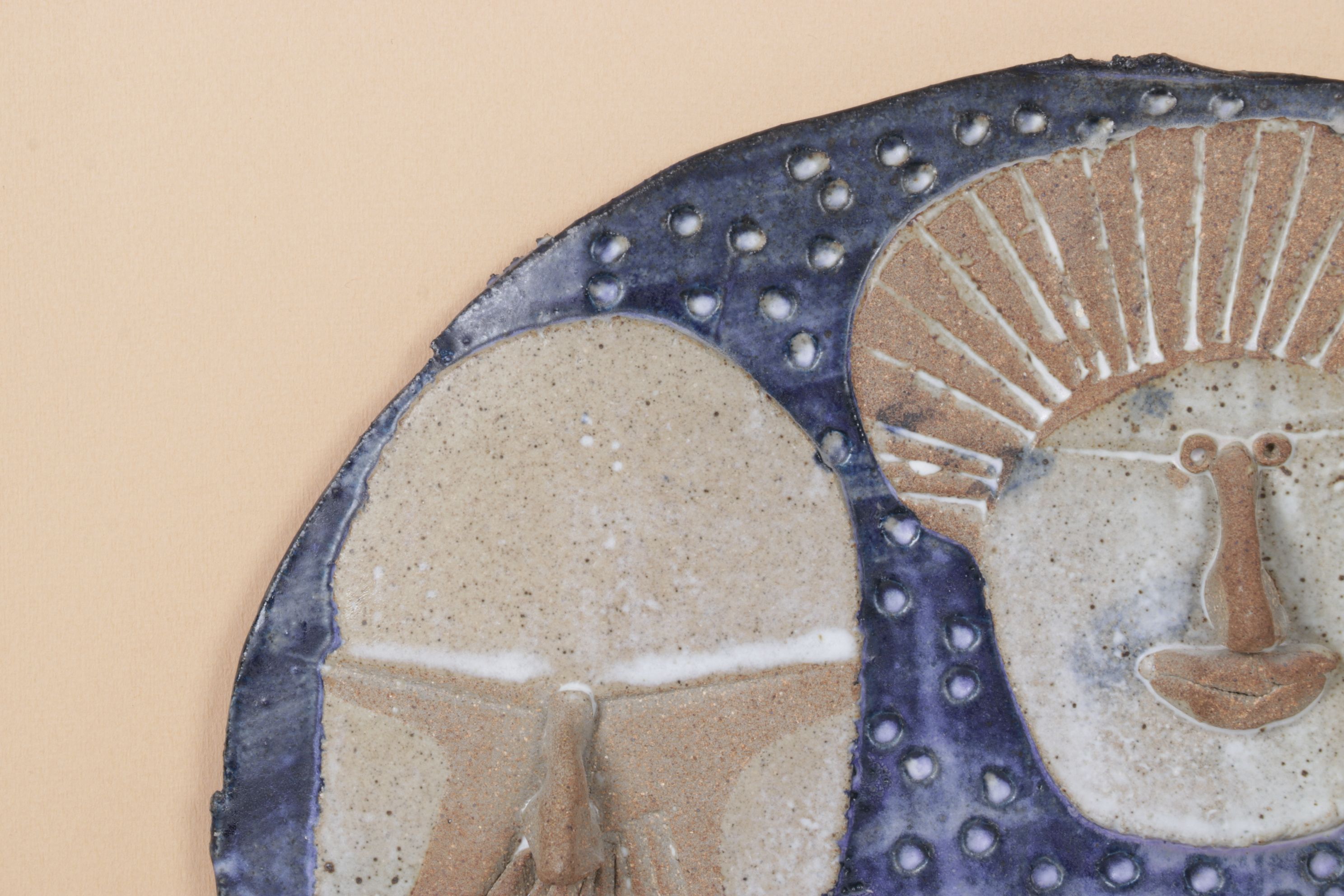 Bruce Montgomery Potlatch Pottery "Mortal Man," Mid to Late 20th Century