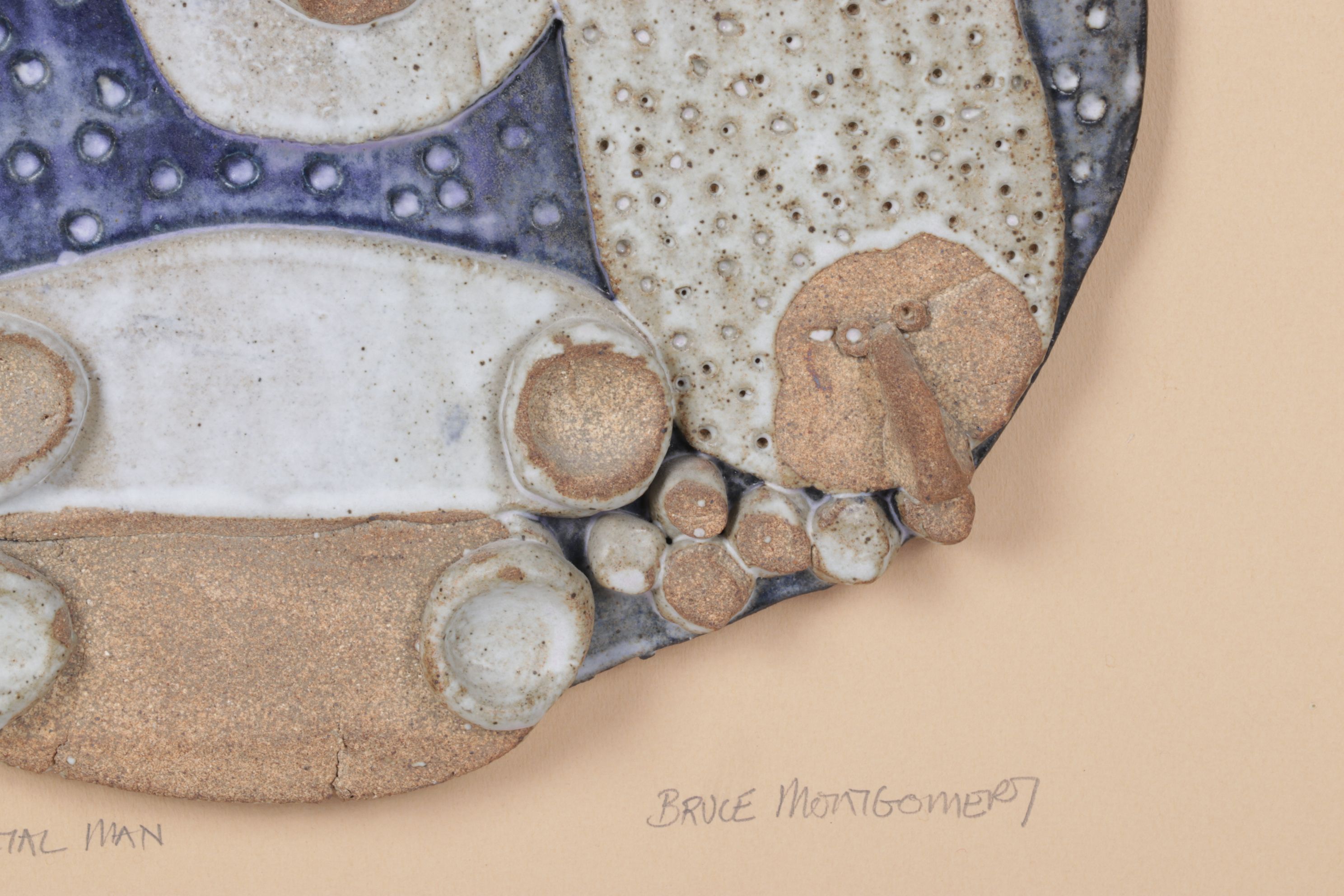 Bruce Montgomery Potlatch Pottery "Mortal Man," Mid to Late 20th Century