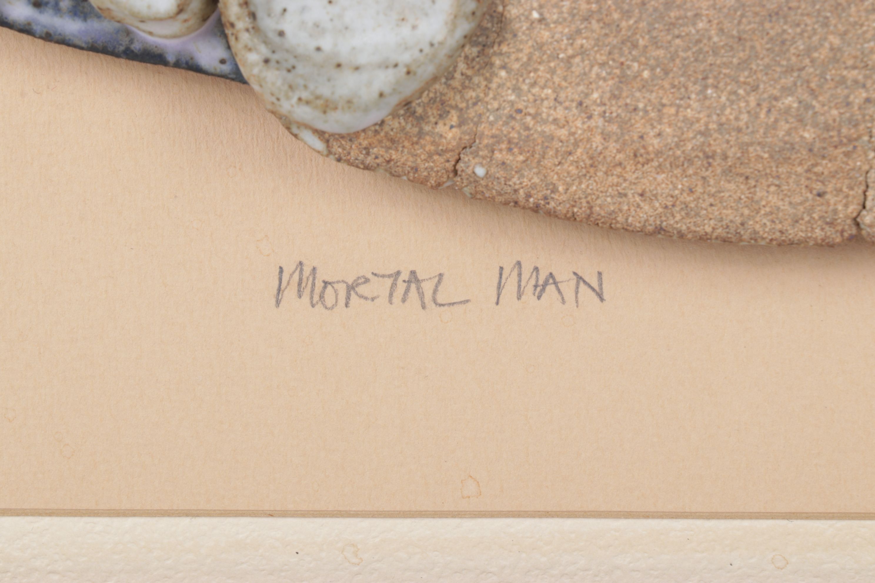 Bruce Montgomery Potlatch Pottery "Mortal Man," Mid to Late 20th Century