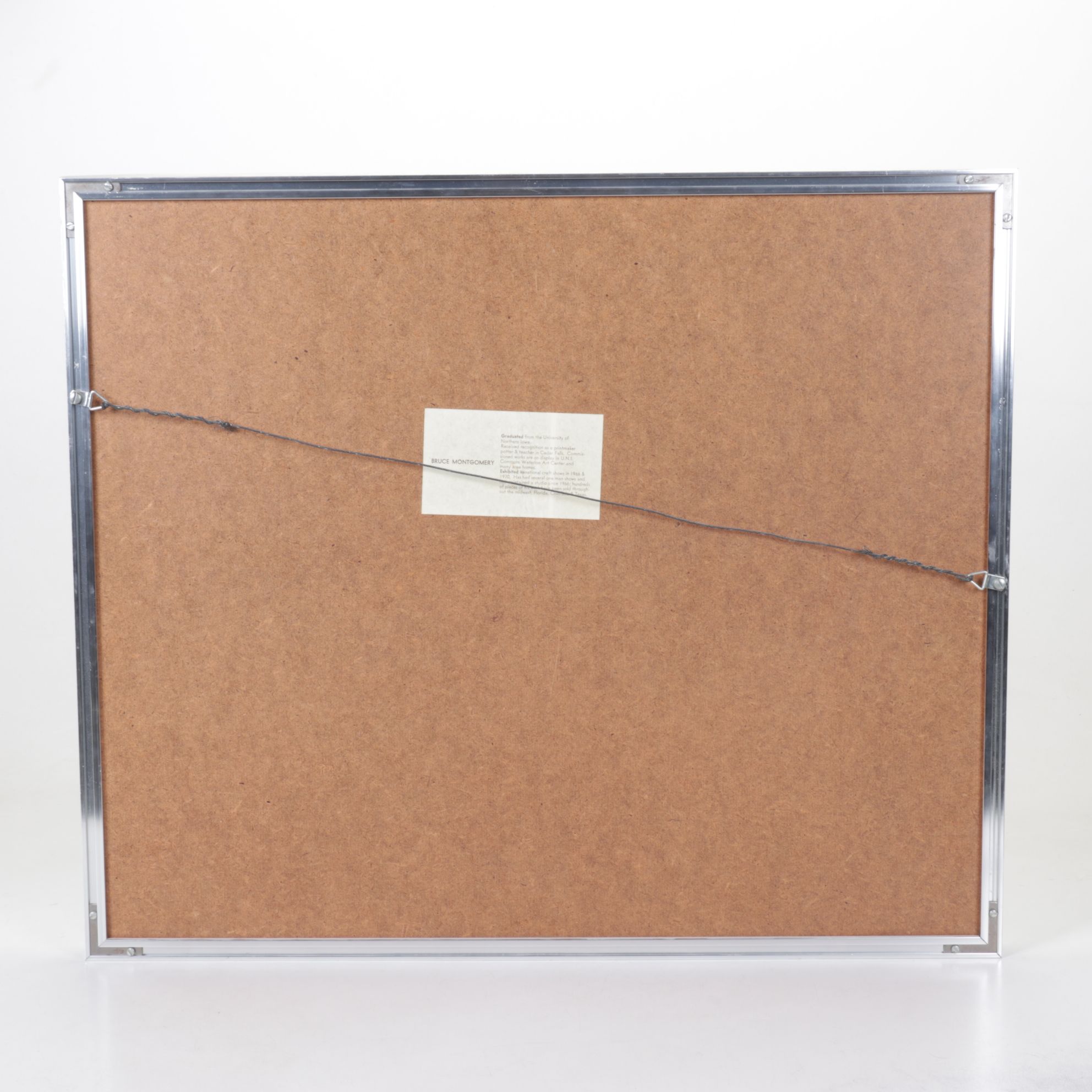 Bruce Montgomery Potlatch Pottery "Mortal Man," Mid to Late 20th Century