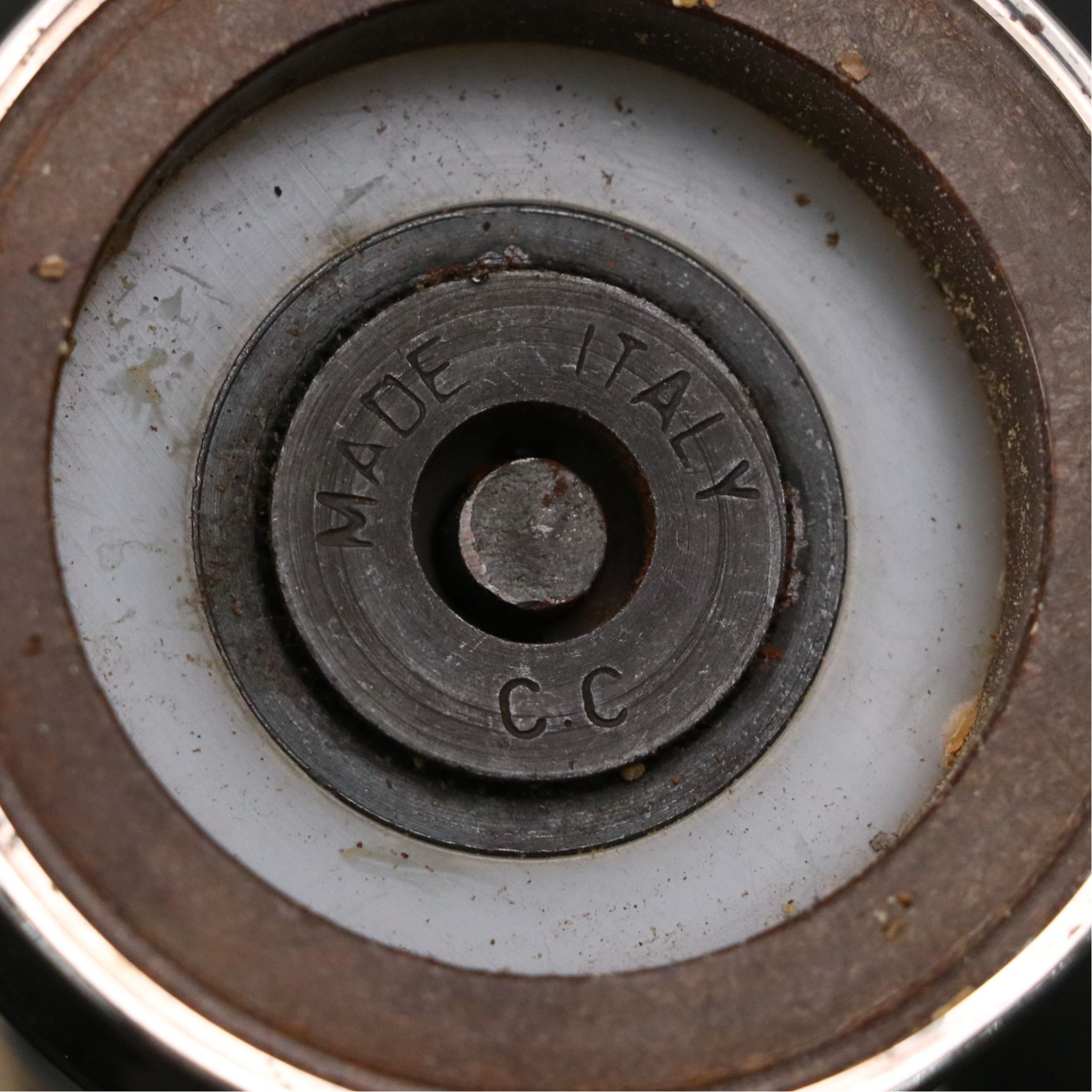 Empire Sterling Salt Shaker and Peppermill with Whiting Shakers, 20th Century