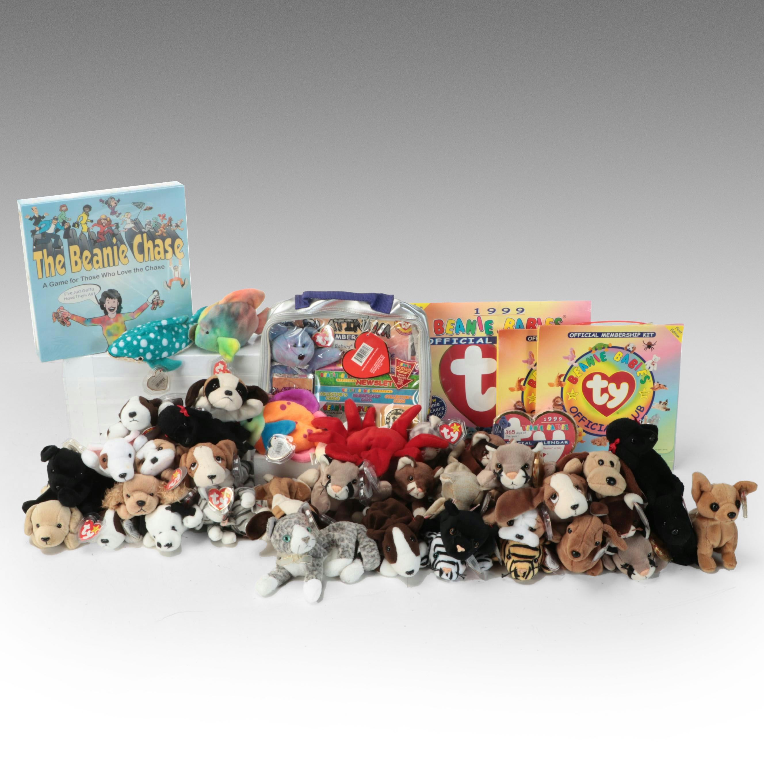 Ty Beanie Babies with Books