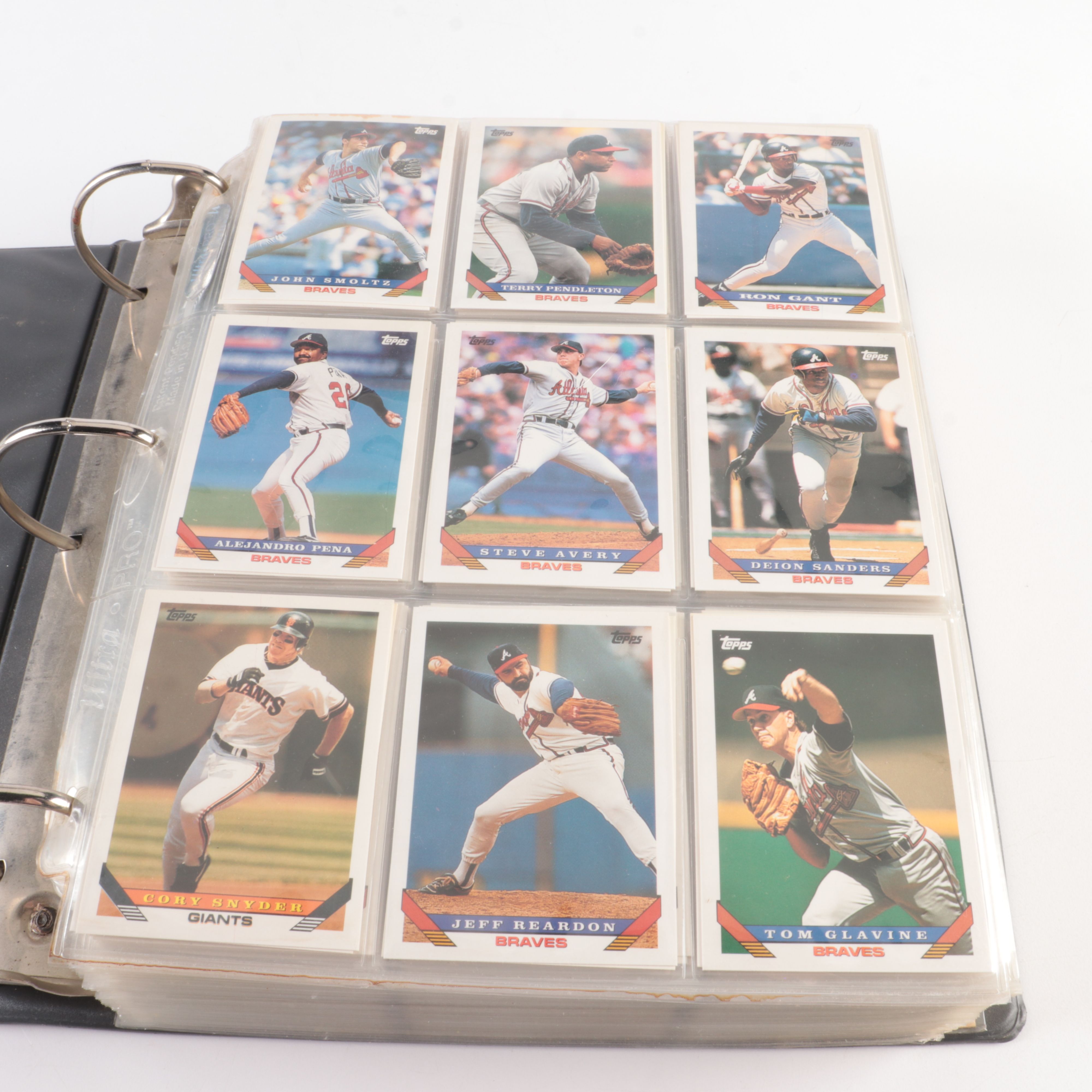 Baseball Card Collection, 1980s and 1990s, Topps and Fleer